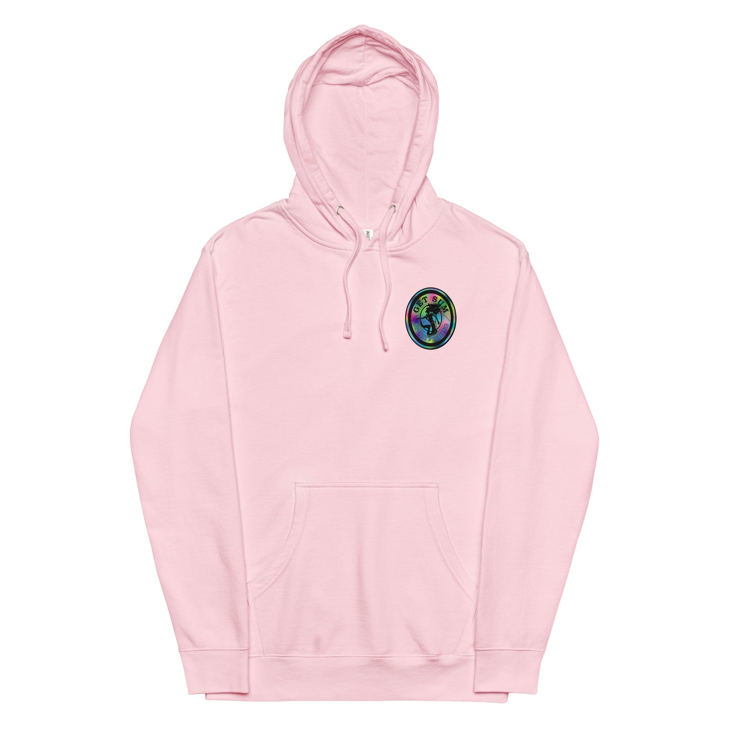 Get Sum Oval Tiedye Unisex midweight hoodie