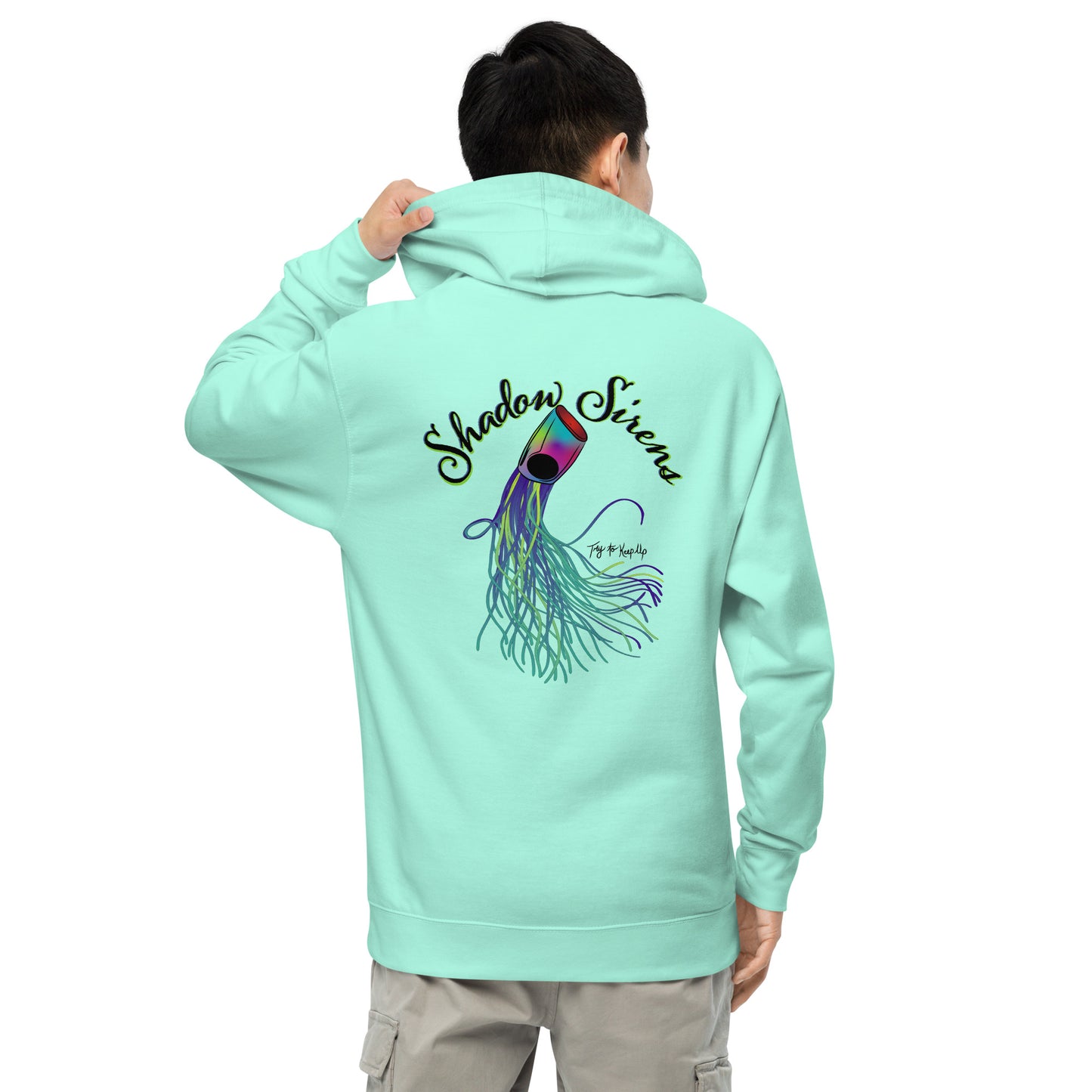 Keep Up Unisex midweight hoodie