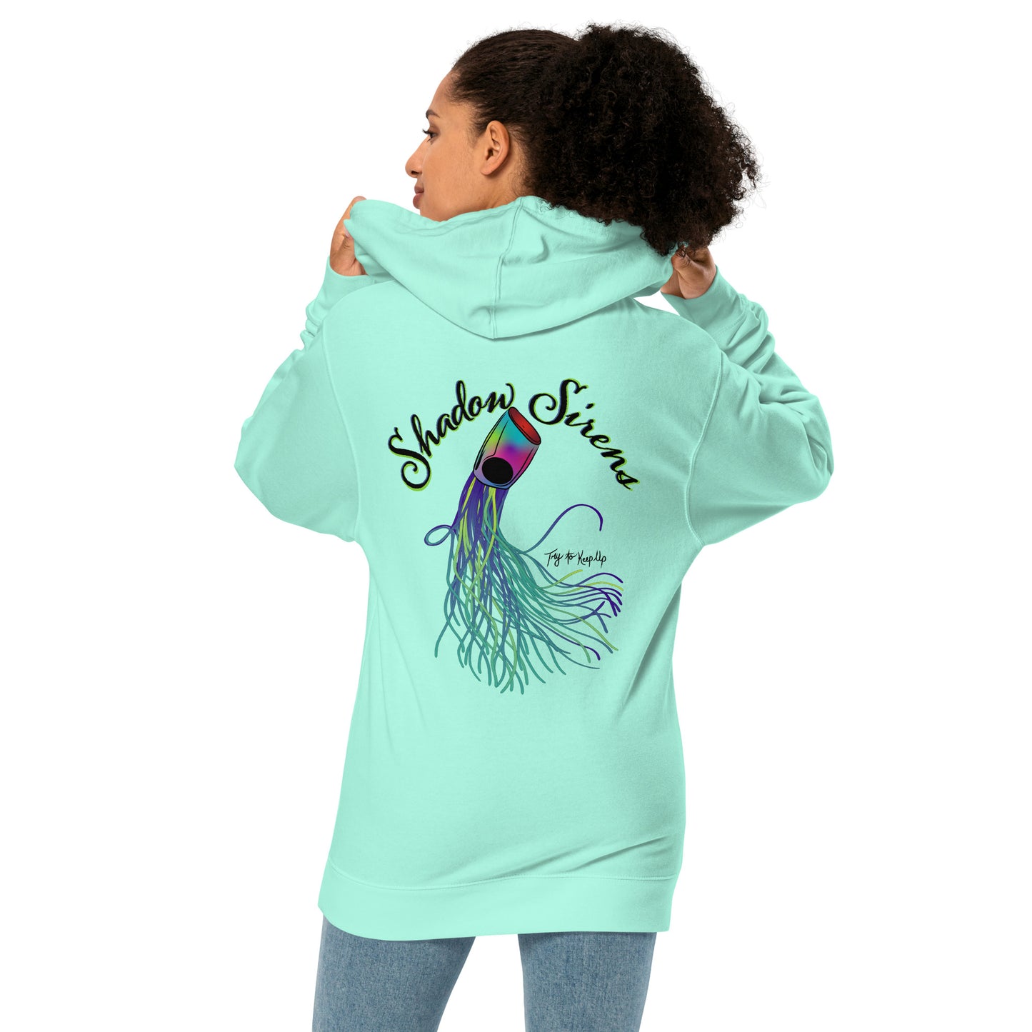 Keep Up Unisex midweight hoodie