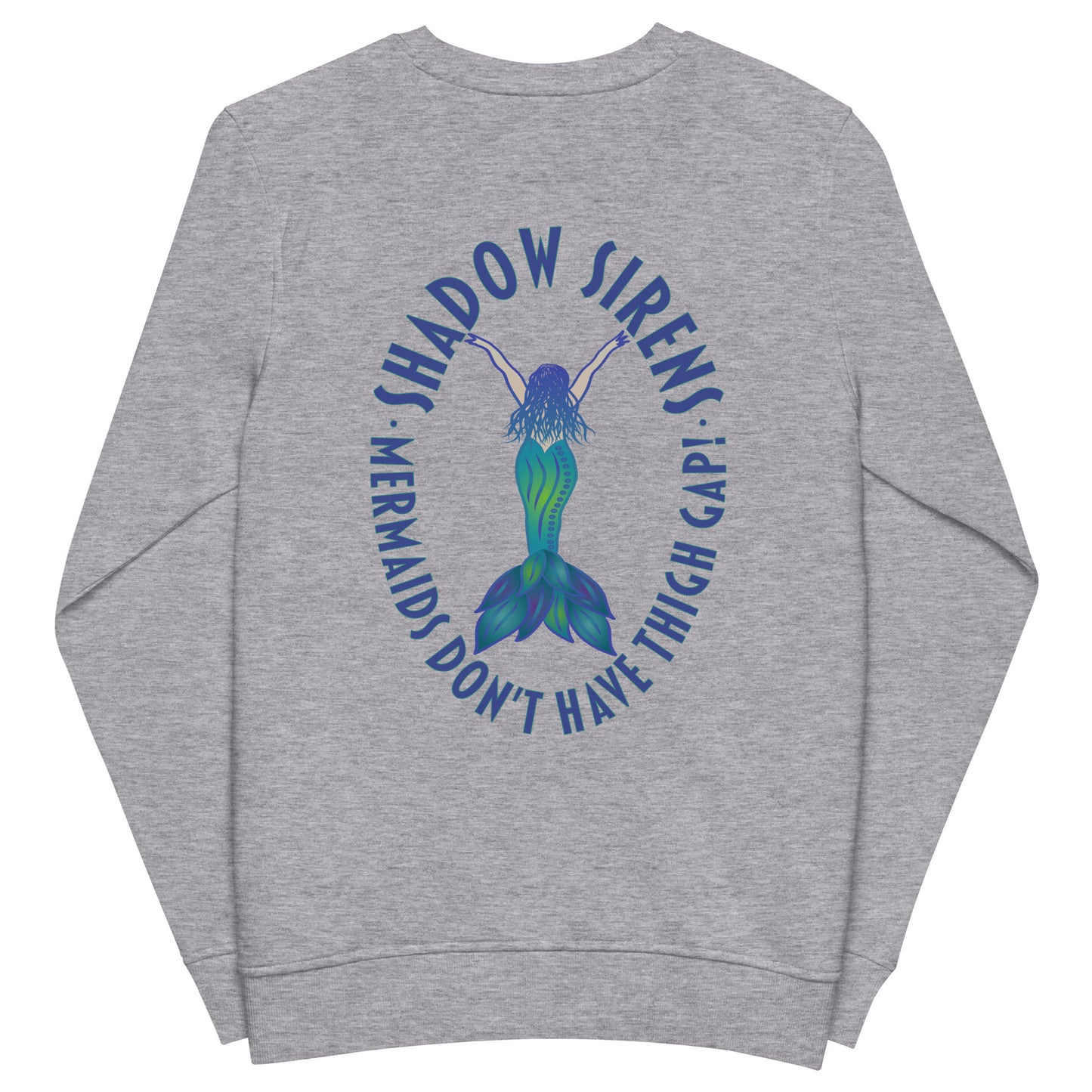 Thigh Gap Unisex organic sweatshirt