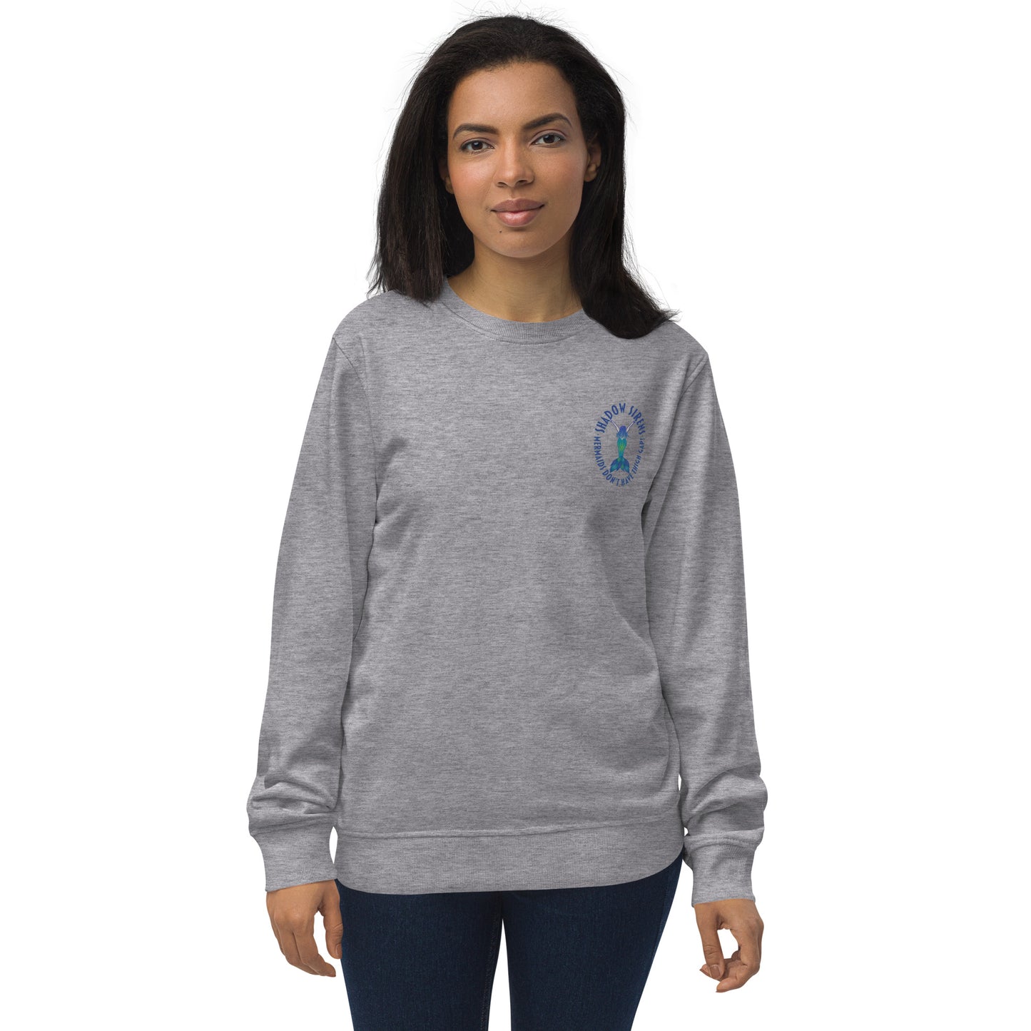 Thigh Gap Unisex organic sweatshirt