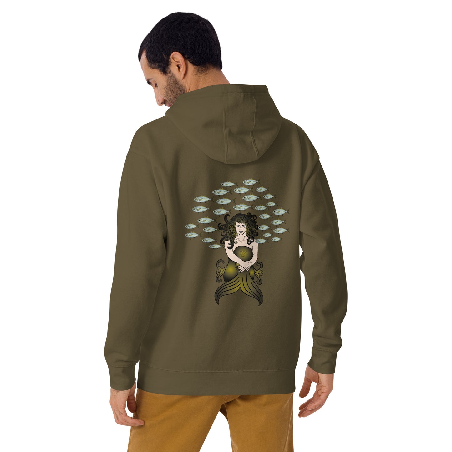 Balled up hoodie unisex