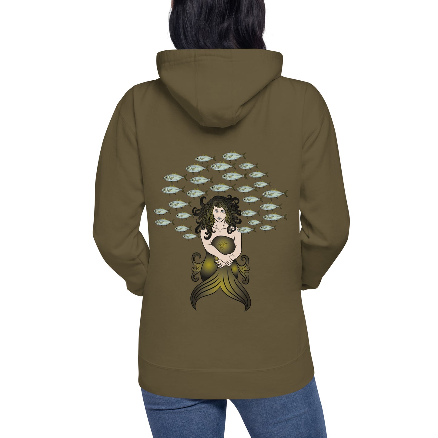 Balled up hoodie unisex