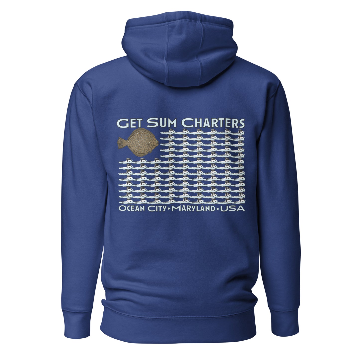 Get Sum USA boat flag Unisex Hoodie