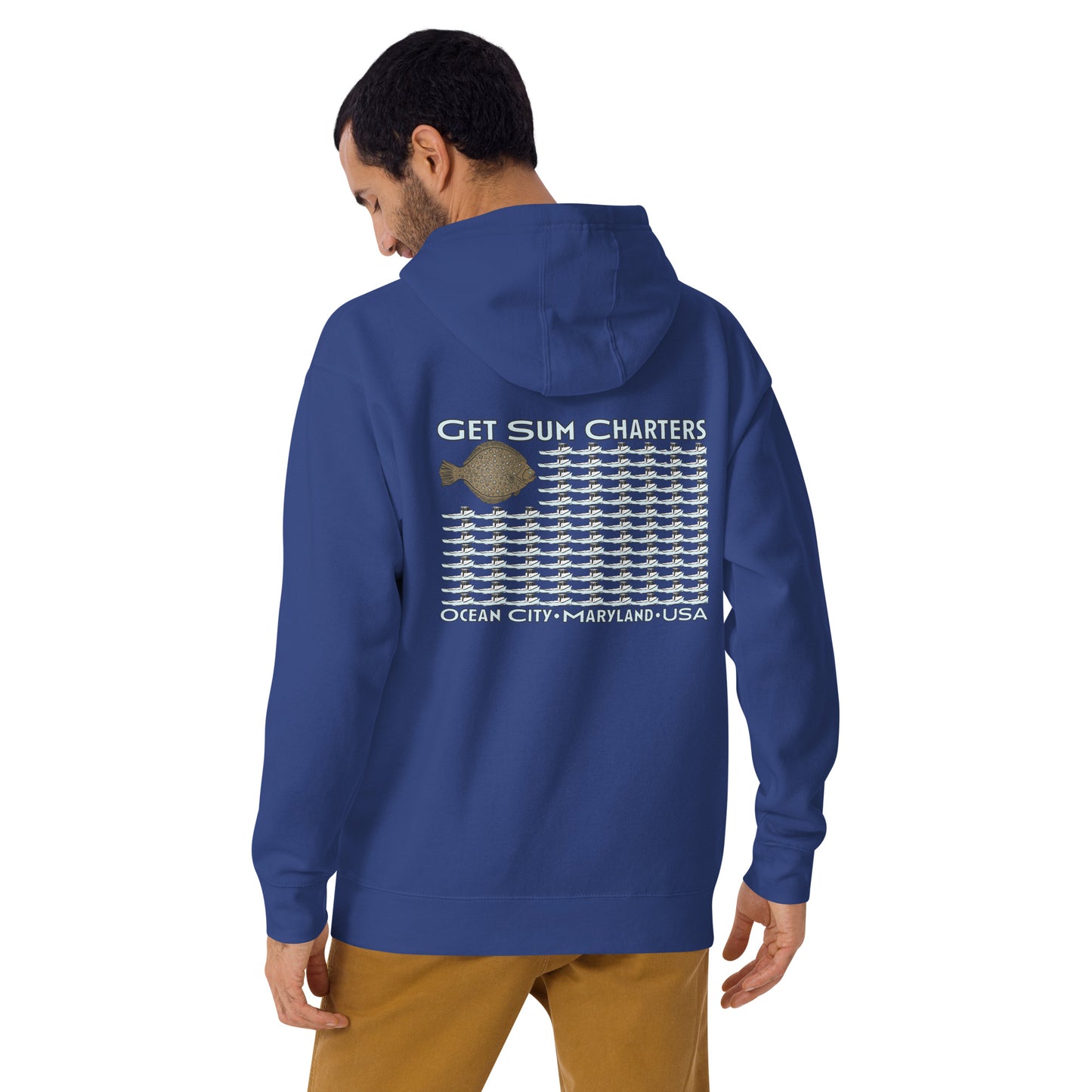 Get Sum USA boat flag Unisex Hoodie