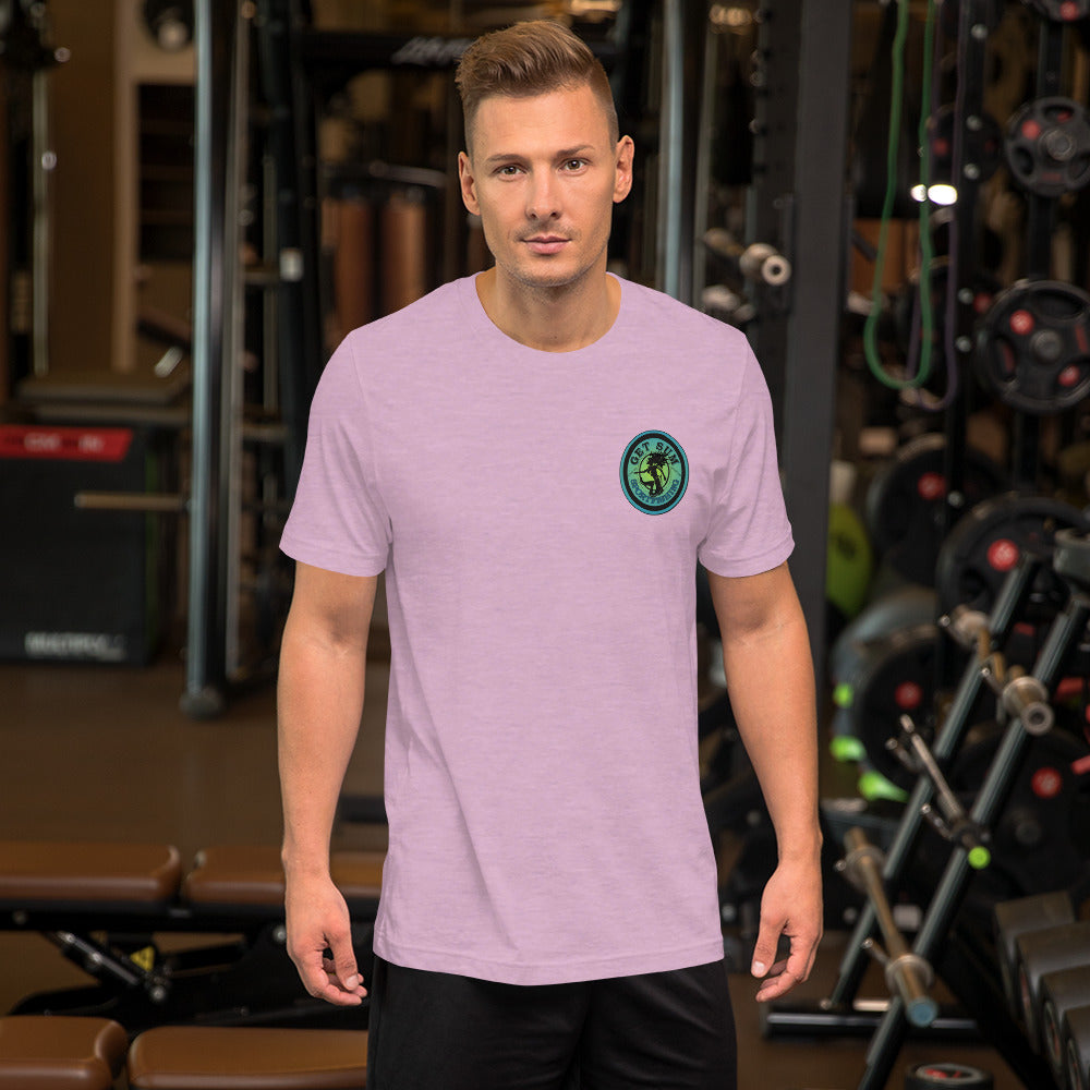 Get Sum Oval- tropical fade Unisex t-shirt
