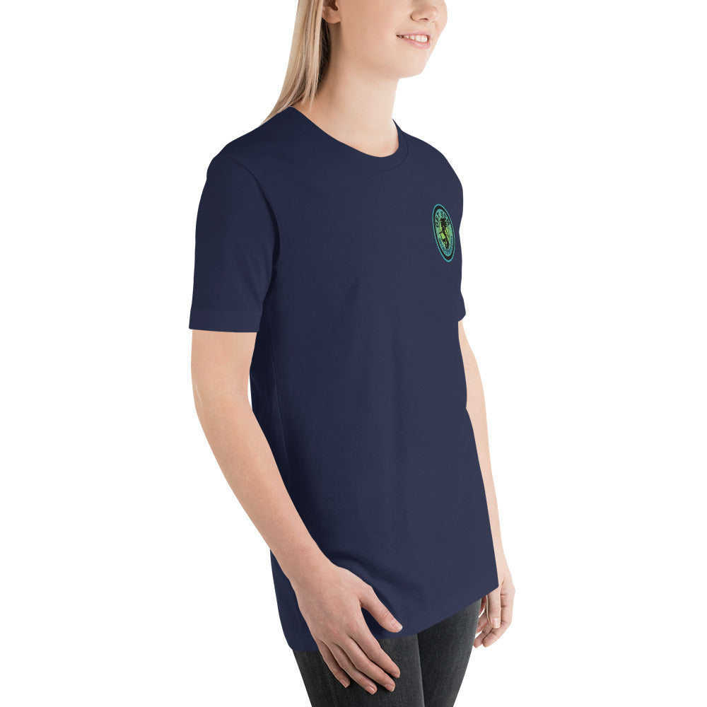 Get Sum Oval- tropical fade Unisex t-shirt
