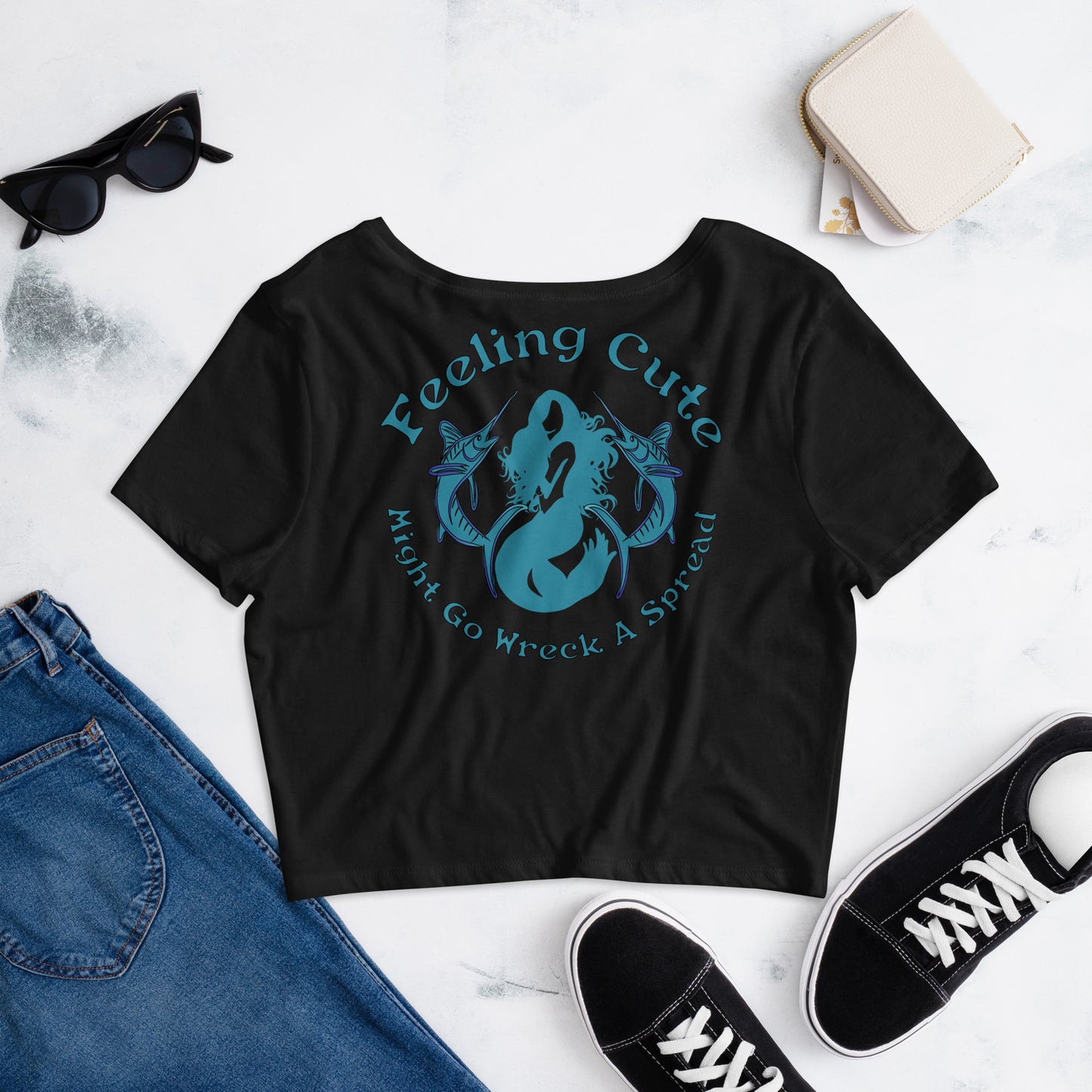 Feeling Cute Women’s Crop Tee