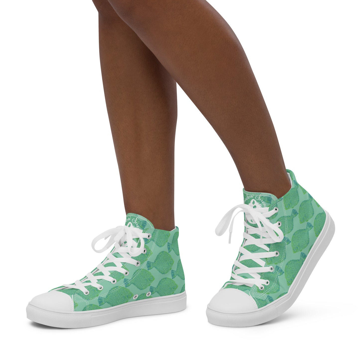 Flat Bottom Girls Women’s high top canvas shoes
