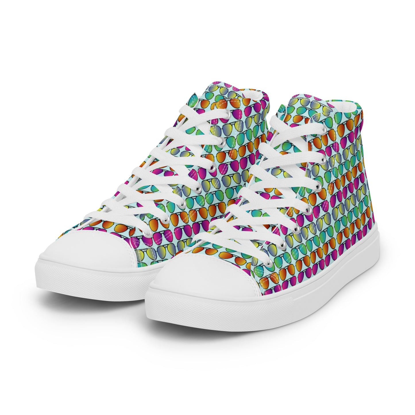 The Futures so Bright Women’s high top canvas shoes