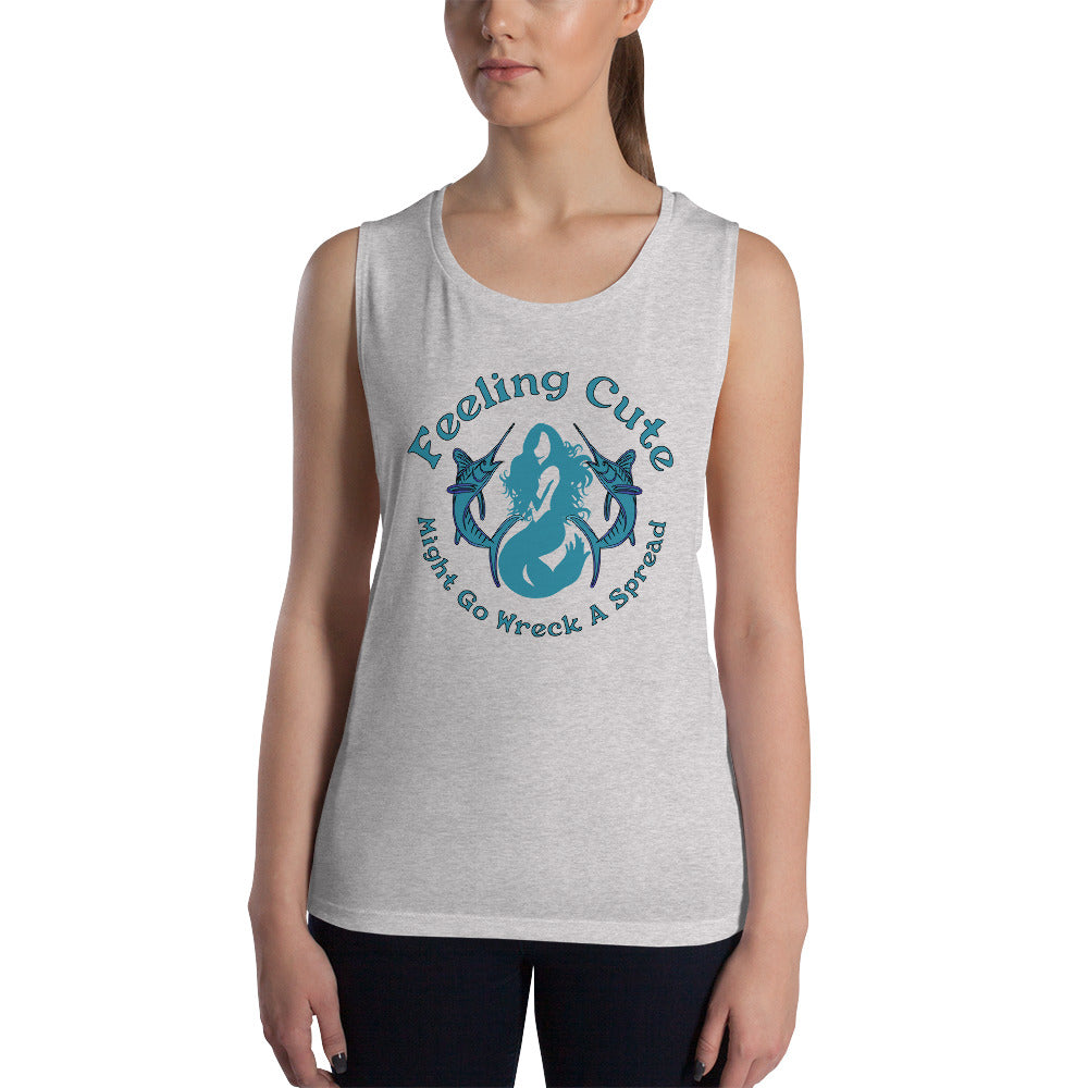 Feeling cute Ladies’ Muscle Tank