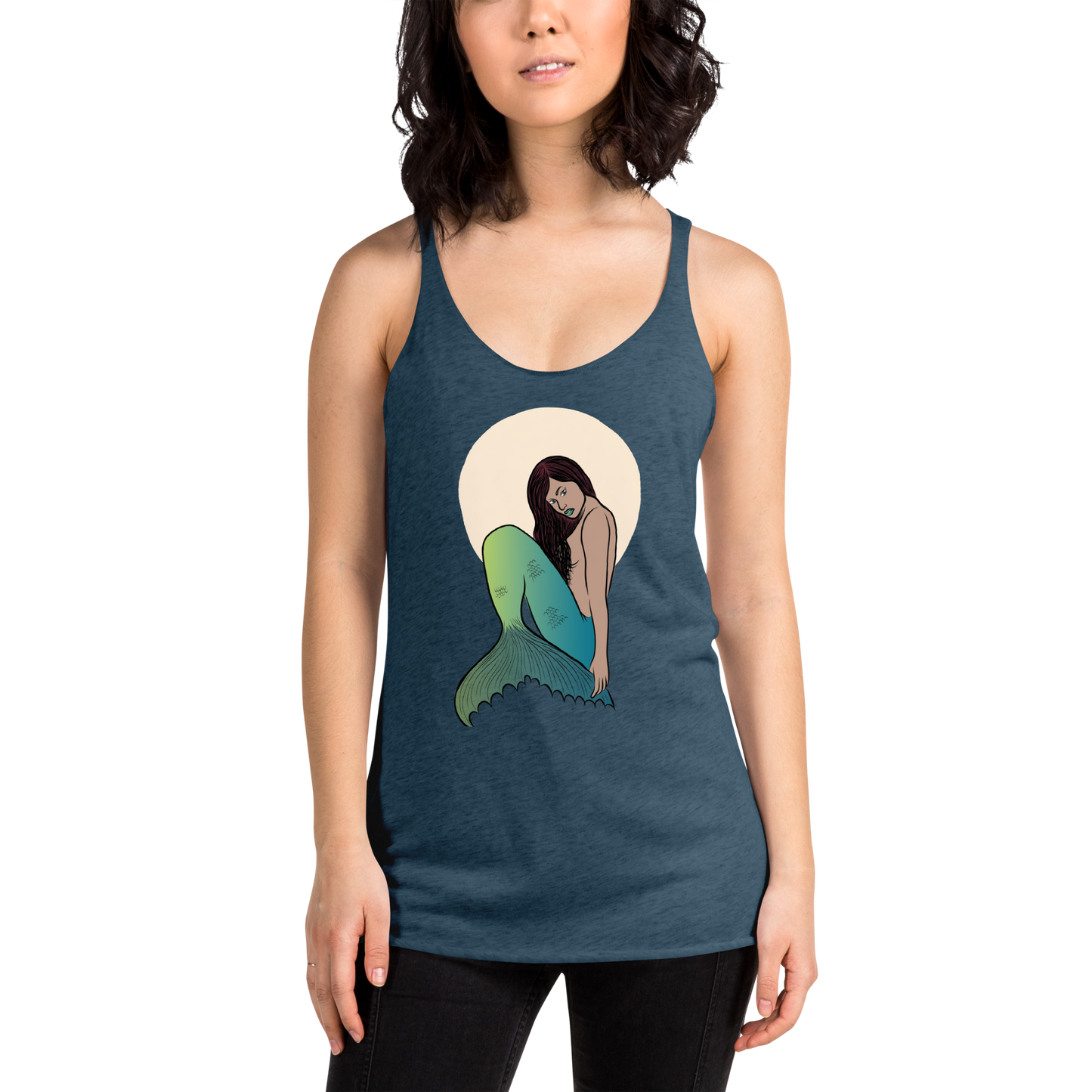 Shady fish Women's Racerback Tank