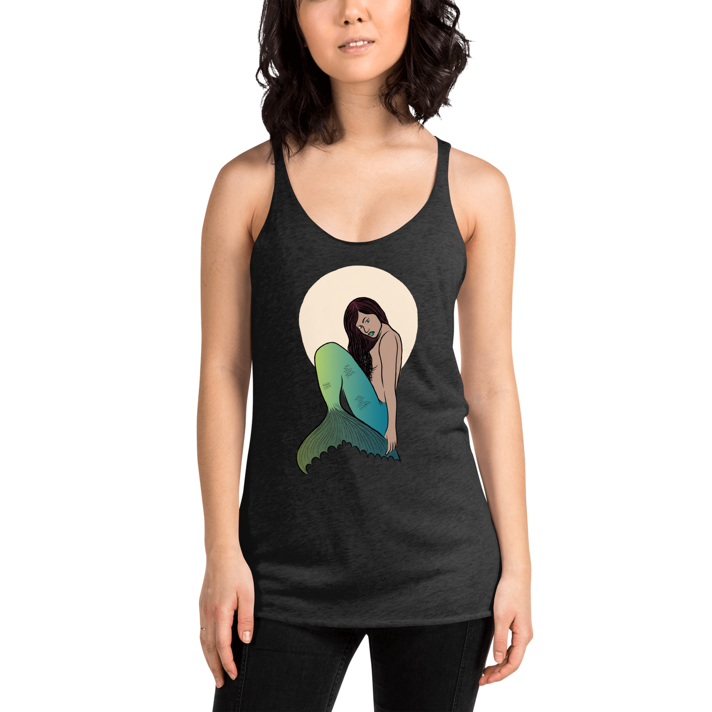 Shady fish Women's Racerback Tank