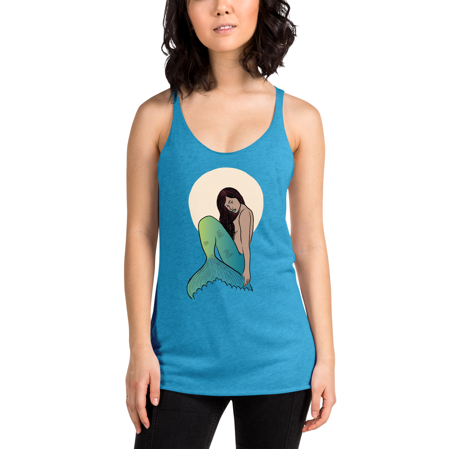 Shady fish Women's Racerback Tank