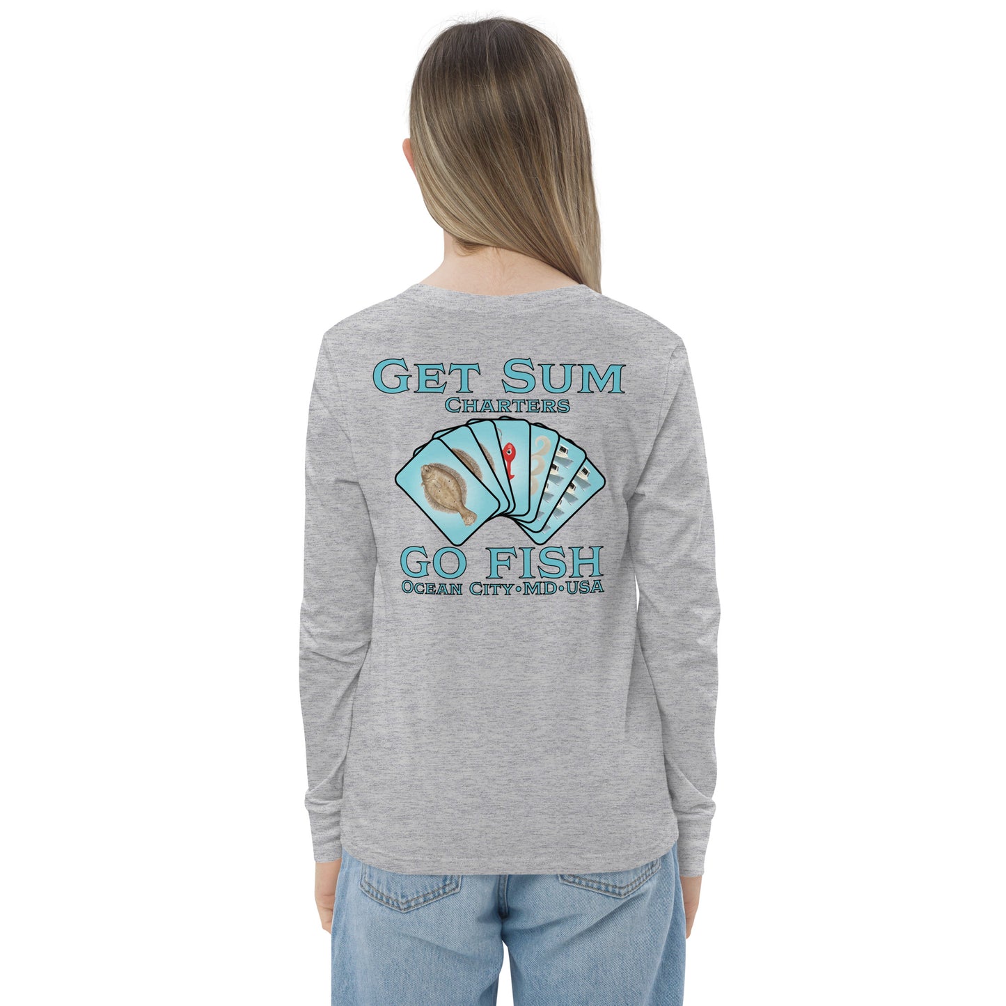 Get Sum Go Fish Youth long sleeve tee