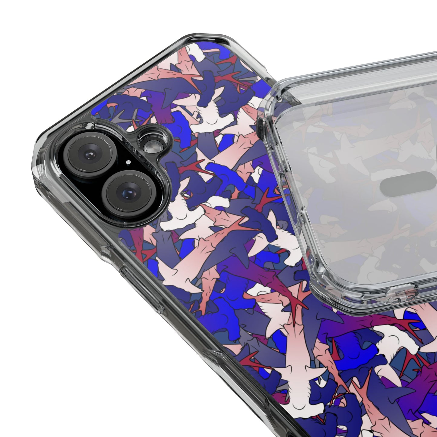 Hammerhead RWB camo Magnetic Clear Impact Cases