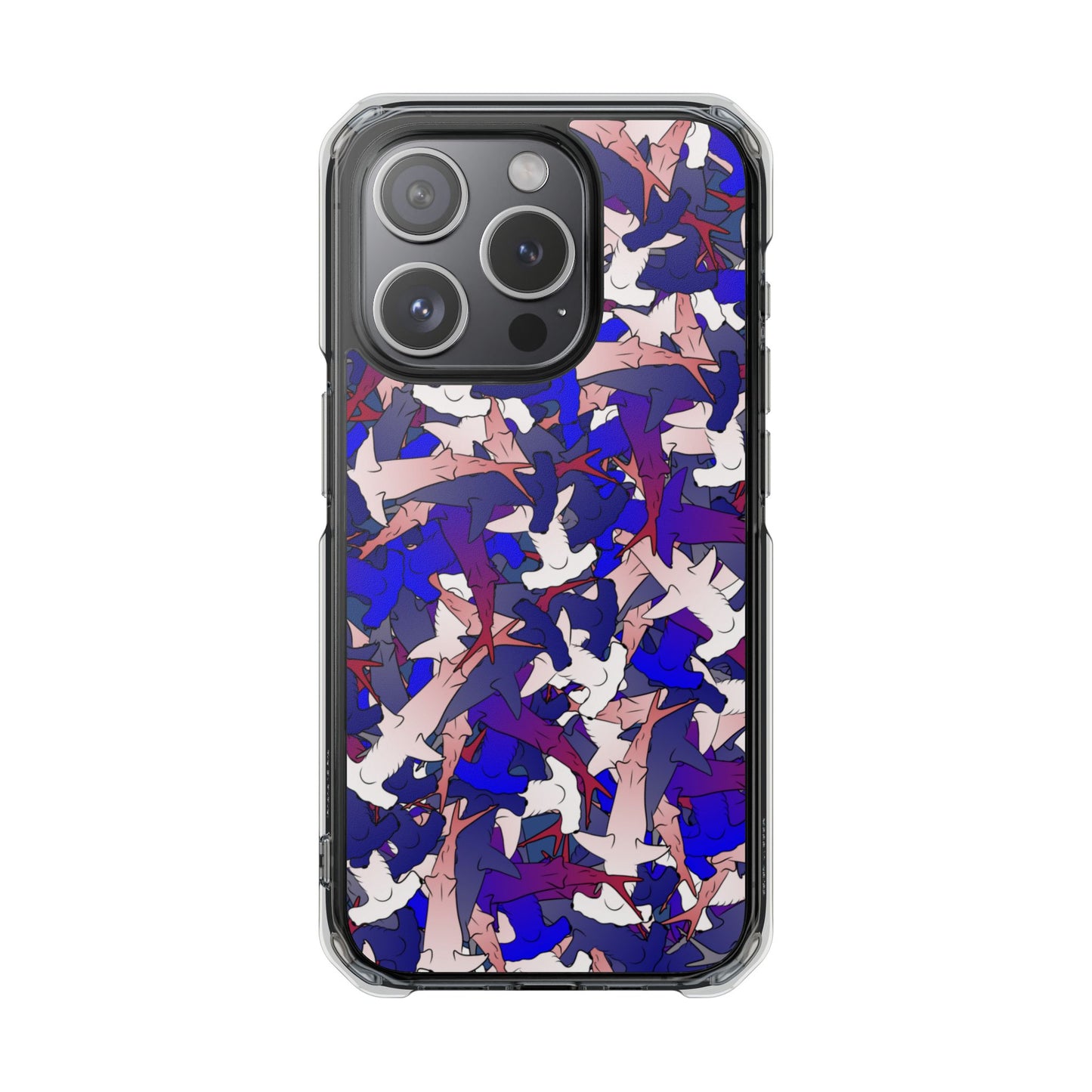 Hammerhead RWB camo Magnetic Clear Impact Cases