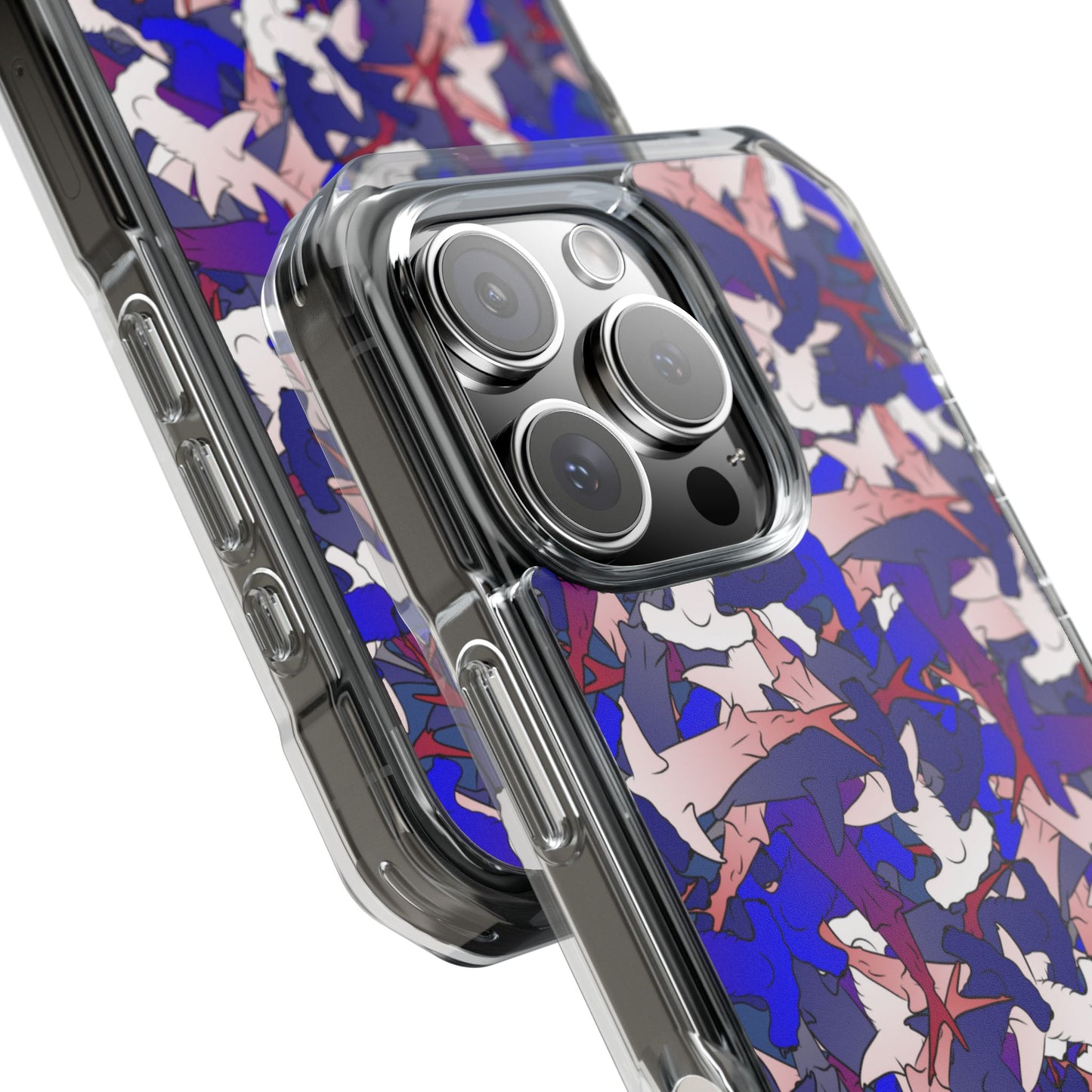 Hammerhead RWB camo Magnetic Clear Impact Cases