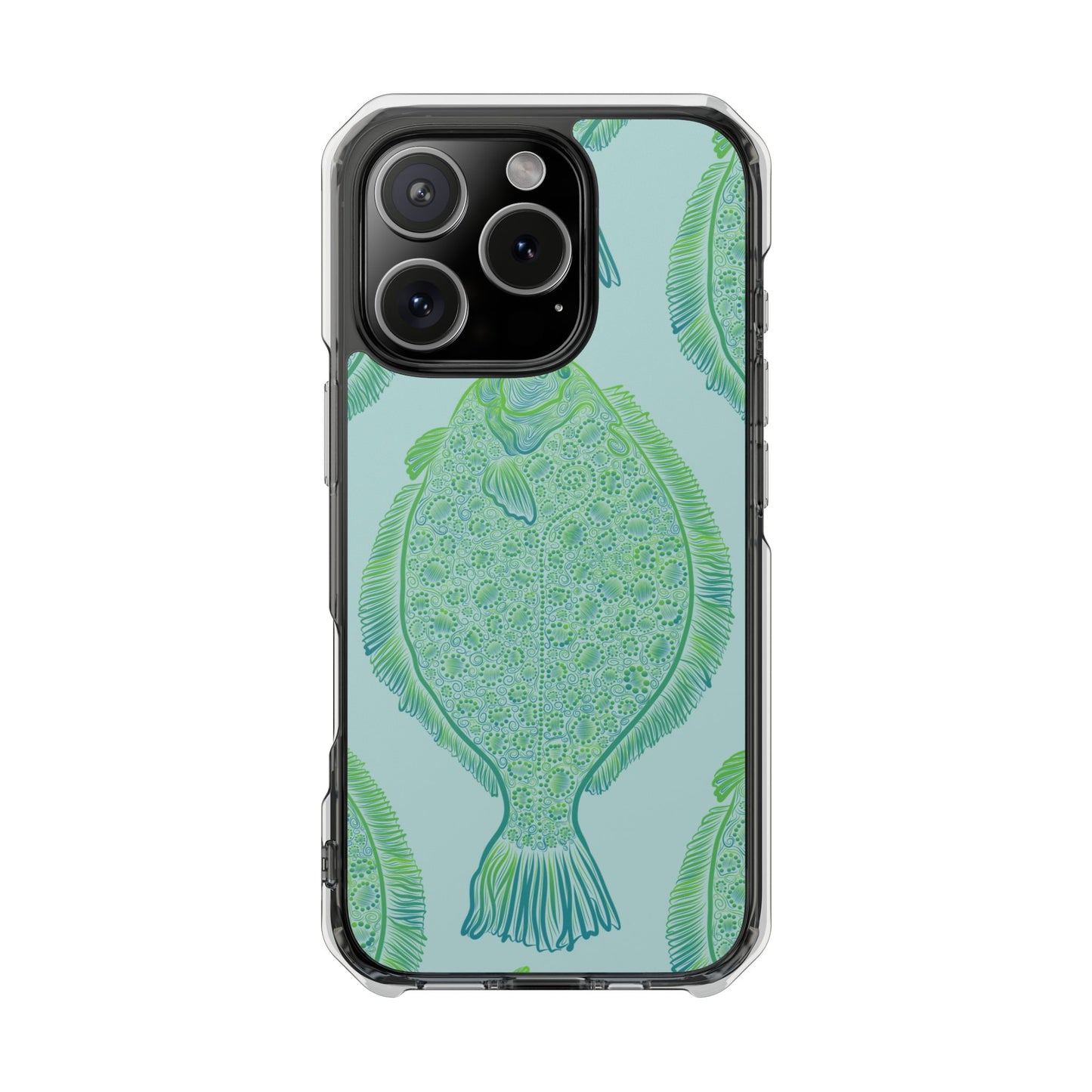 Flat Bottom Girls Magnetic Clear Impact Cases