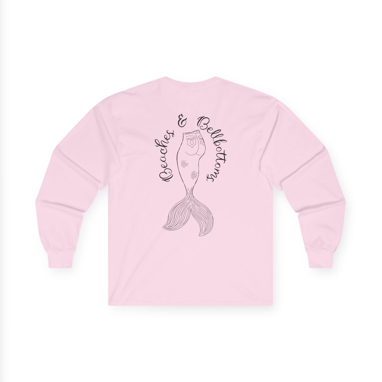 Beaches & Bellbottoms Mermaid Tail Beachy Graphic Shirt