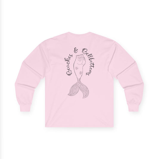 Beaches & Bellbottoms Mermaid Tail Beachy Graphic Shirt