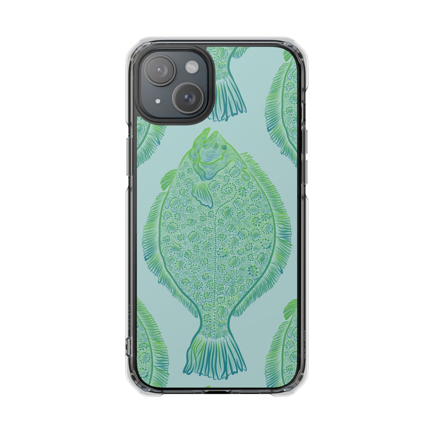 Flat Bottom Girls Magnetic Clear Impact Cases