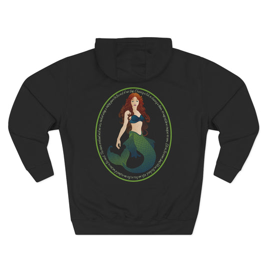 Mermaid Anna Graphic Fleece Hoodie