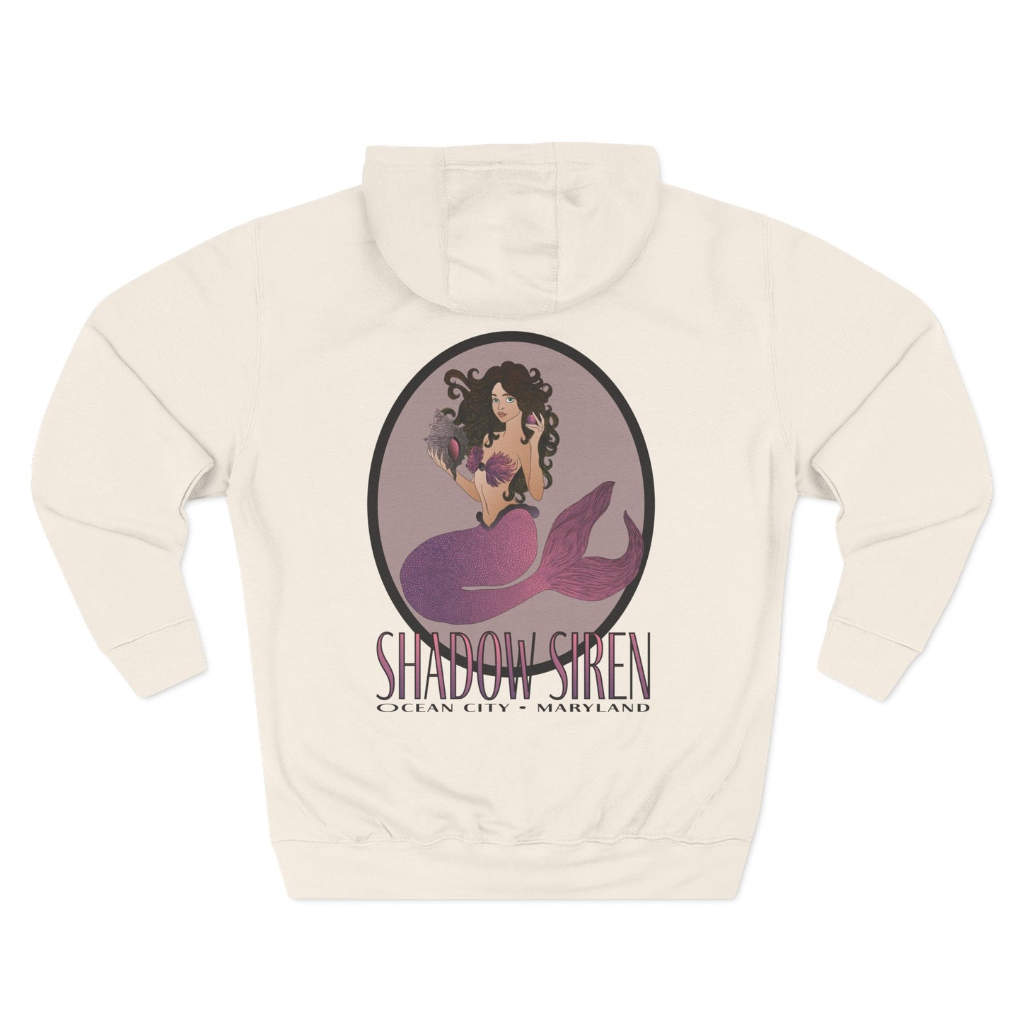 Mermaid Kimmy Hoodie — Ocean City Maryland Graphic Fleece