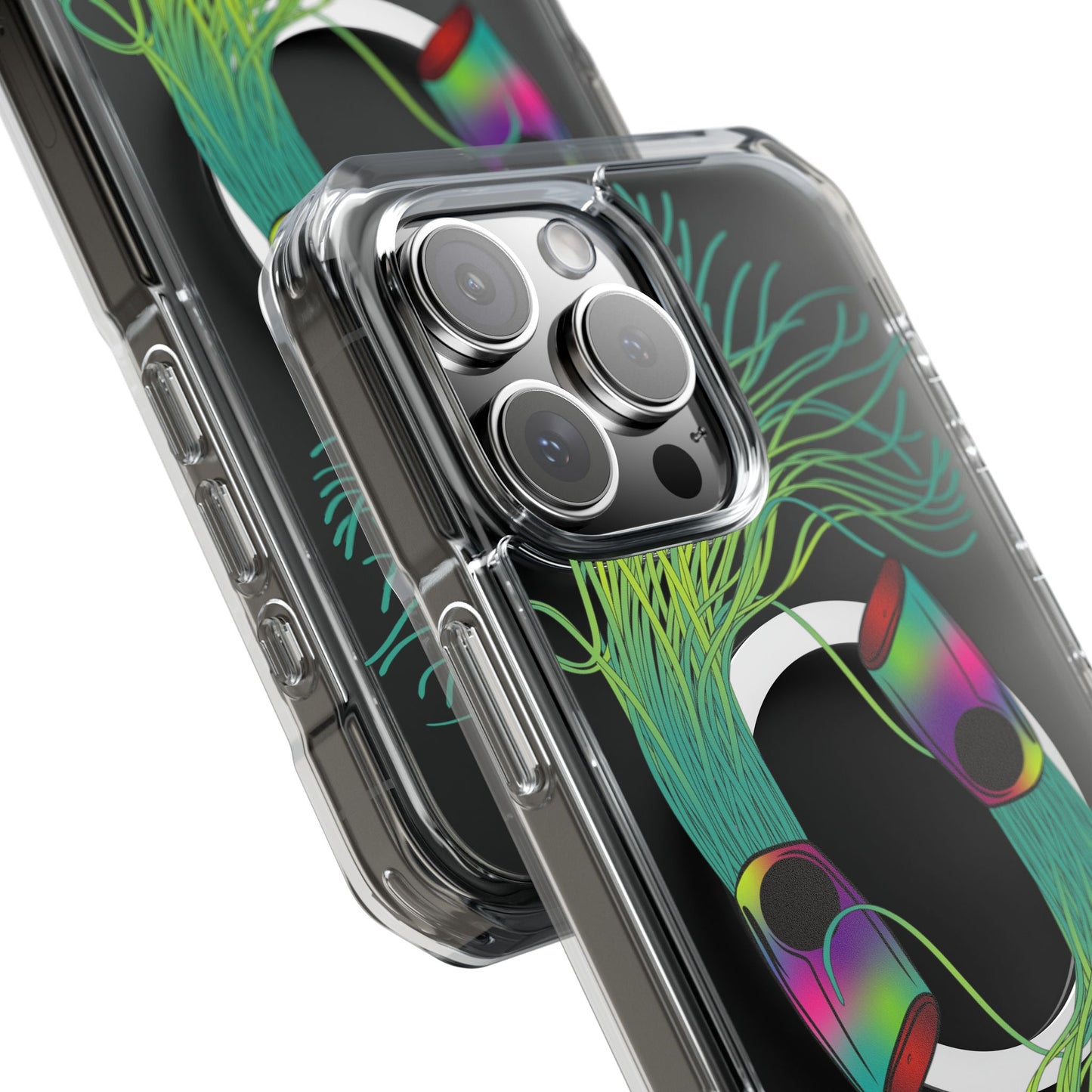 Lured Magnetic Clear Impact Cases