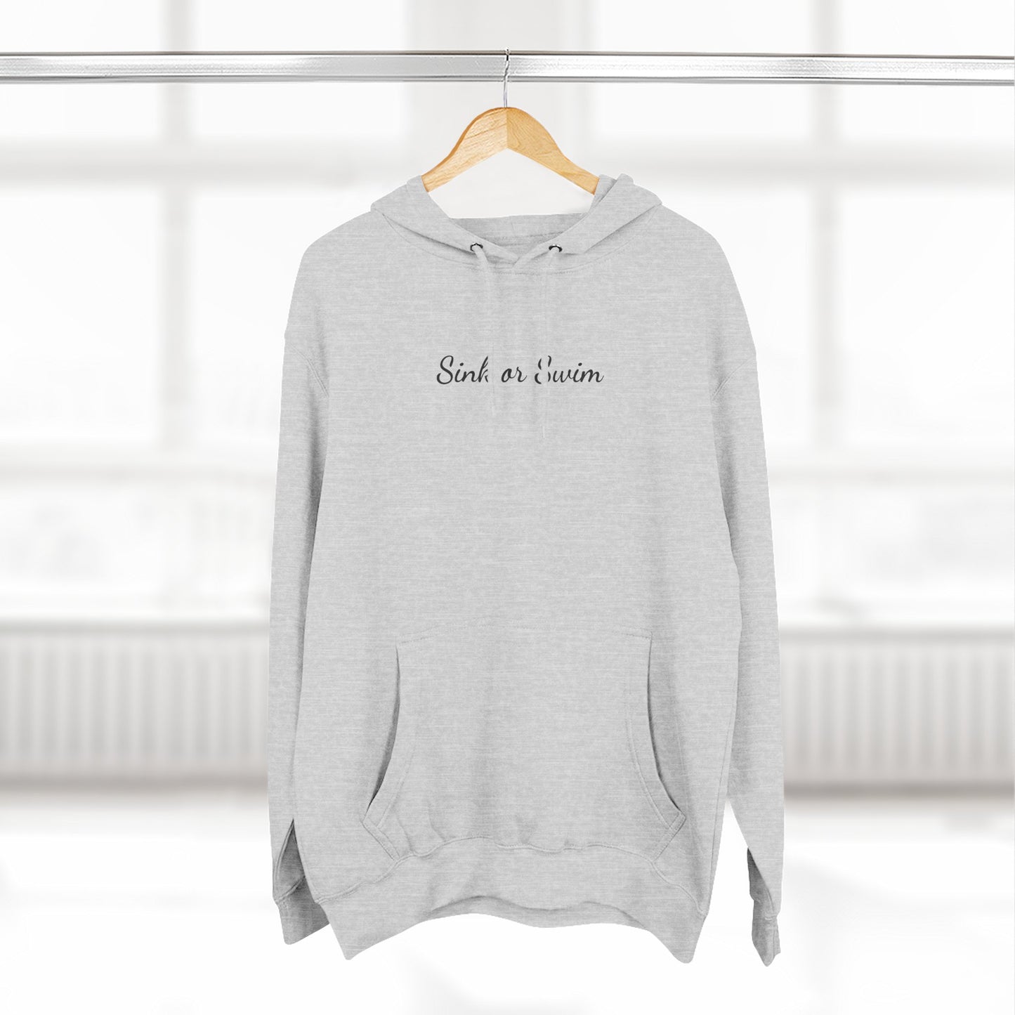 "Sink or Swim" Fleece Hoodie