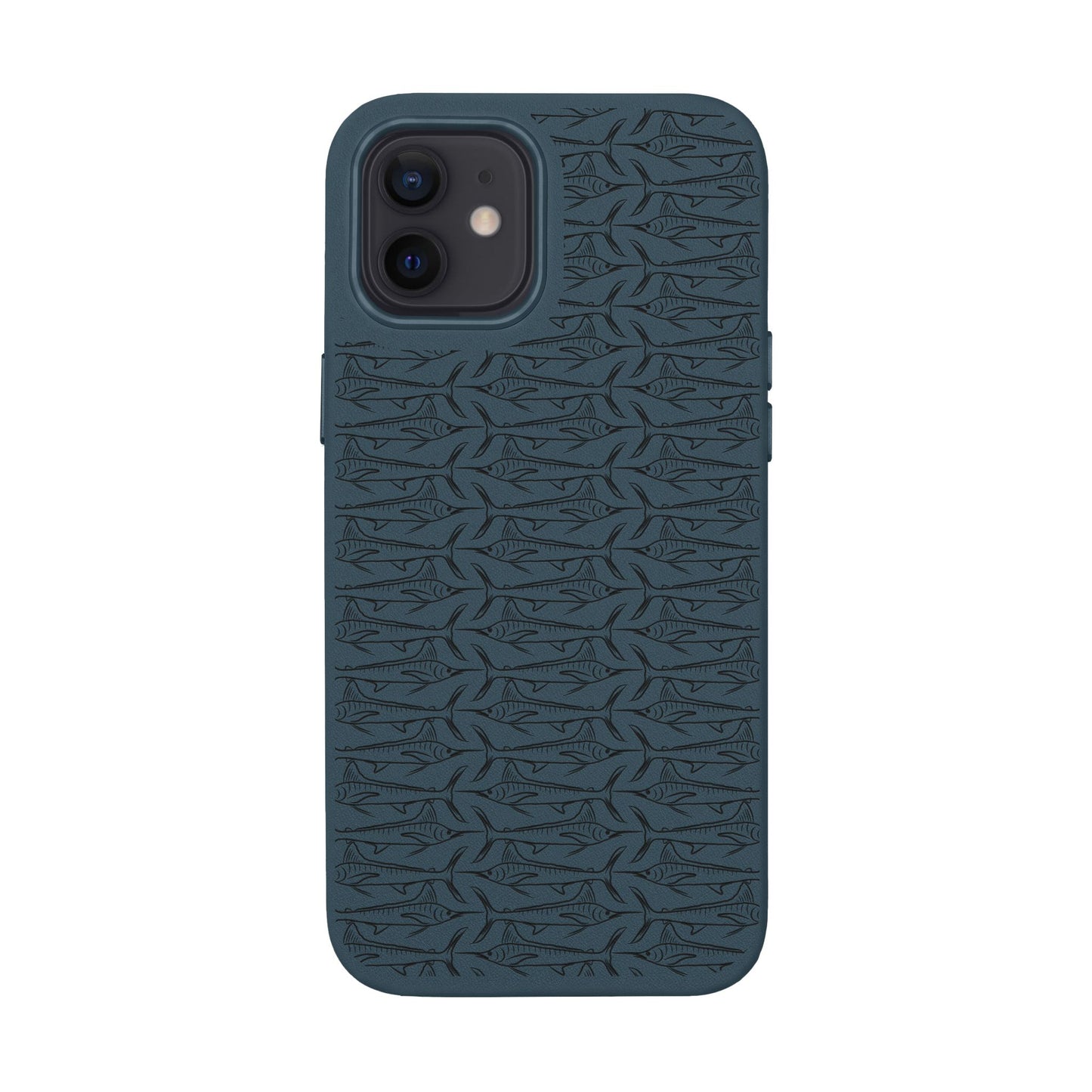 Marlin Sketch PU Leather Phone Cases (Engraving)