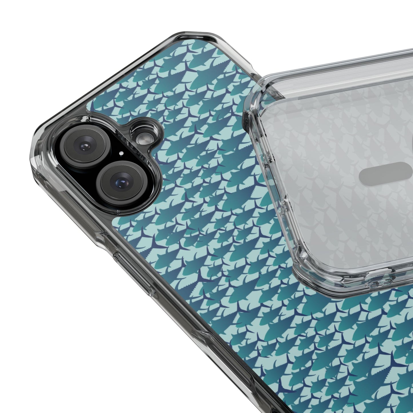 Blue Ocean Magnetic Clear Impact Cases