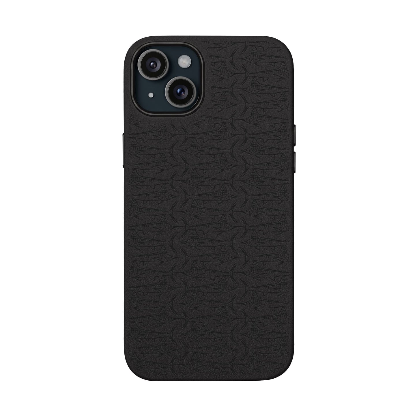 Marlin Sketch PU Leather Phone Cases (Engraving)