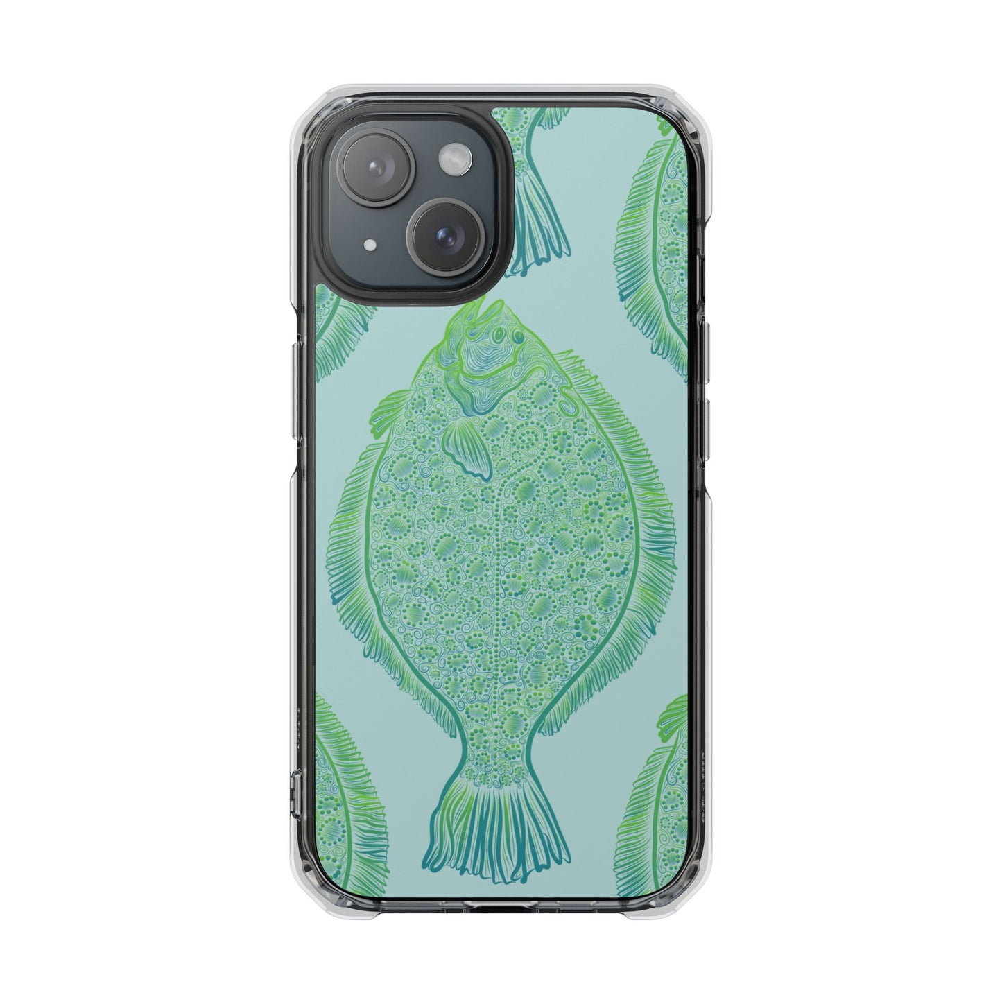 Flat Bottom Girls Magnetic Clear Impact Cases
