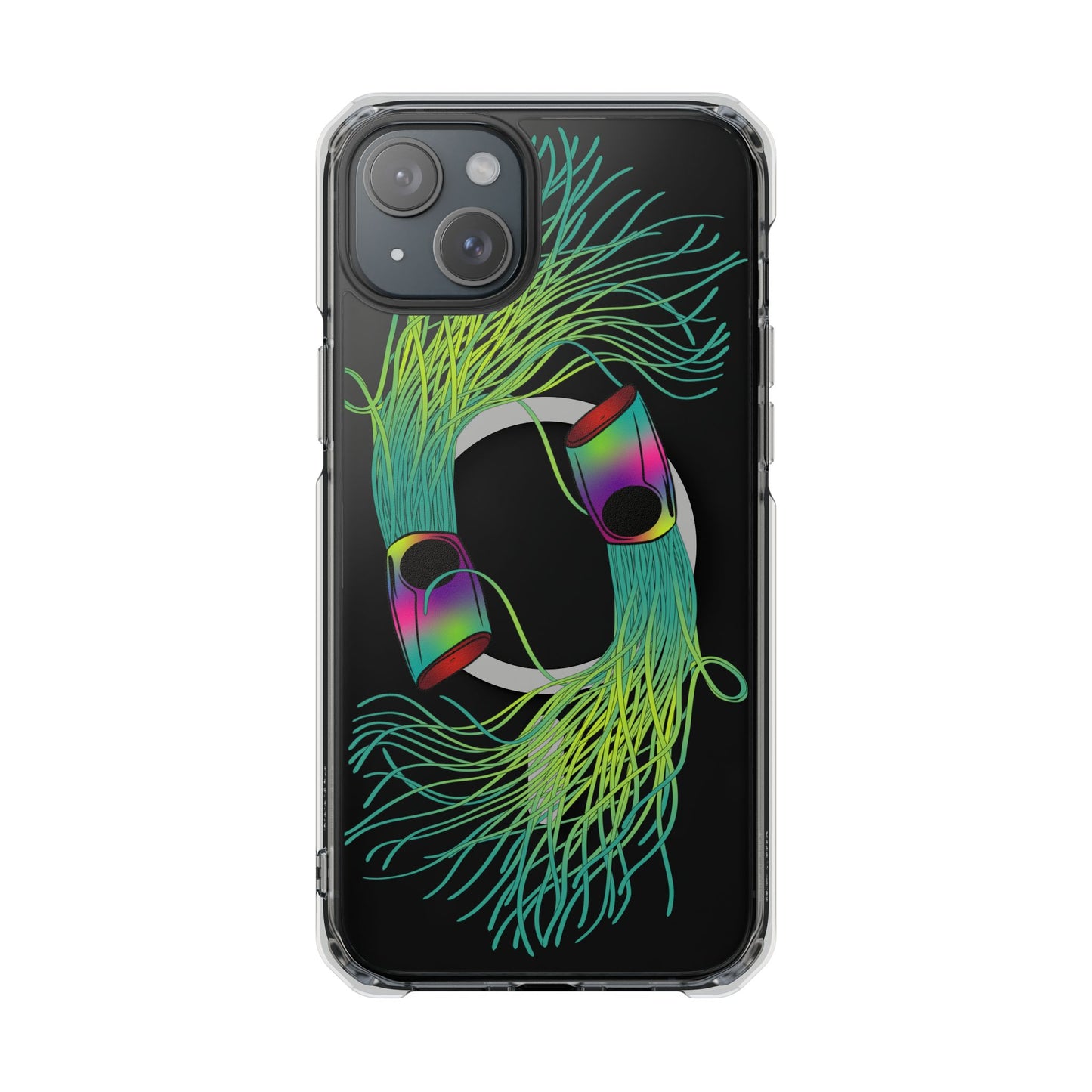 Lured Magnetic Clear Impact Cases