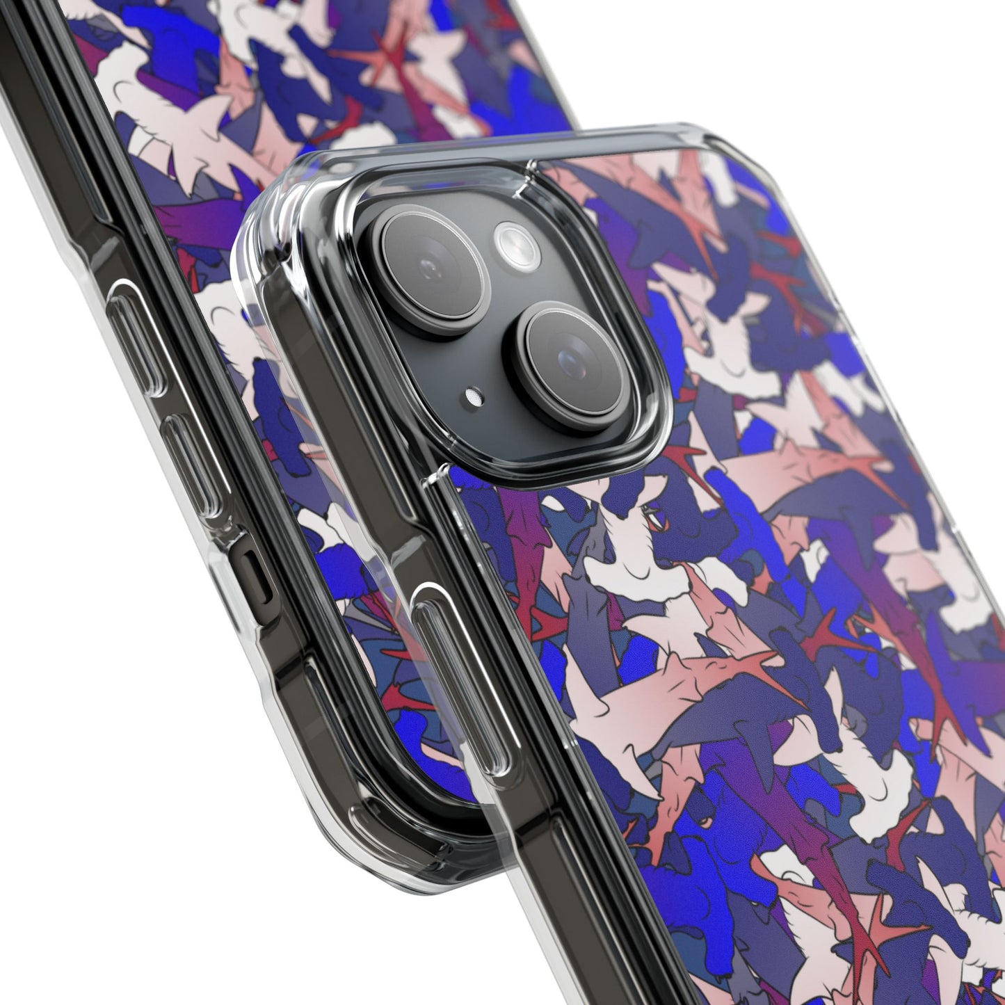 Hammerhead RWB camo Magnetic Clear Impact Cases