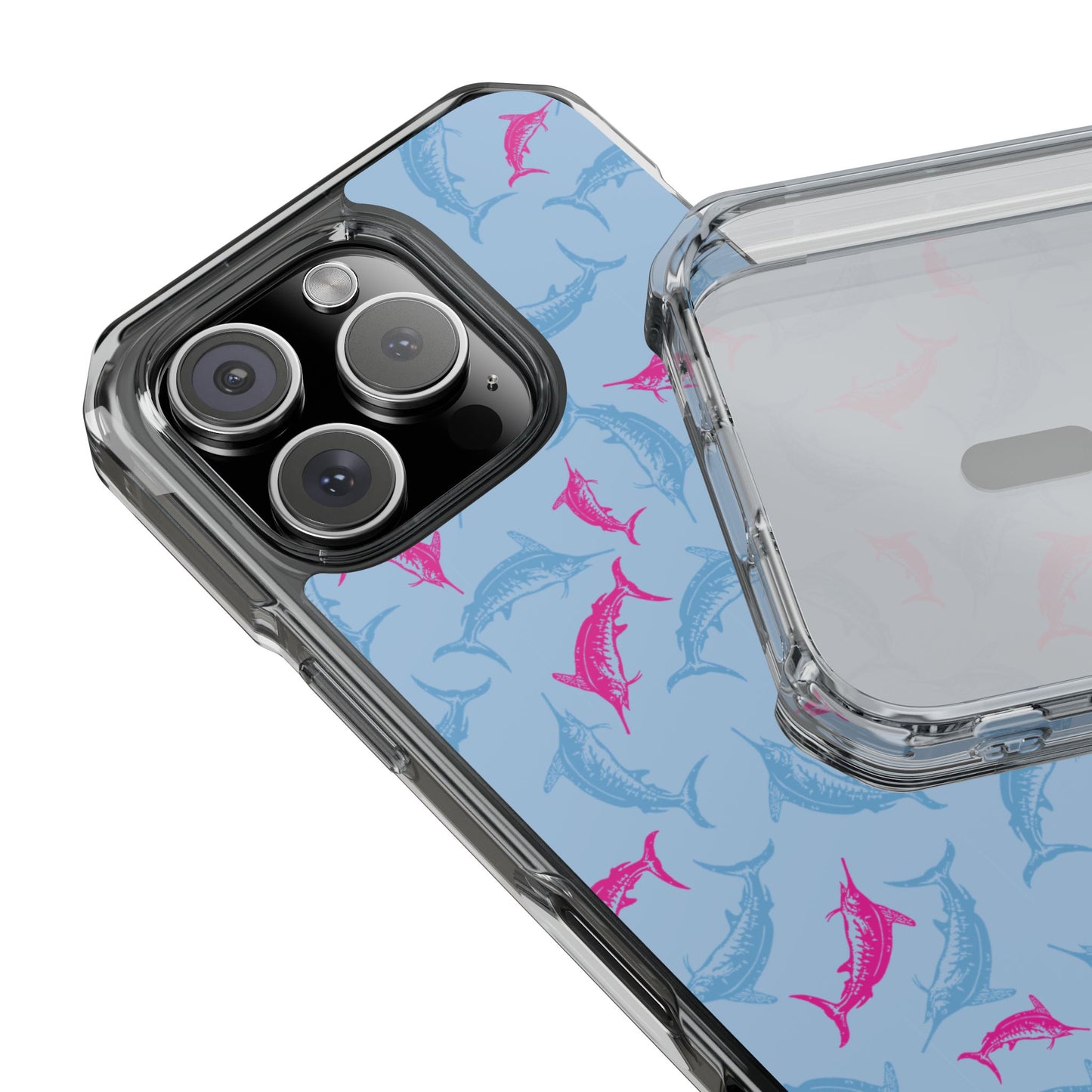 Release Repeat Magnetic Clear Impact Cases