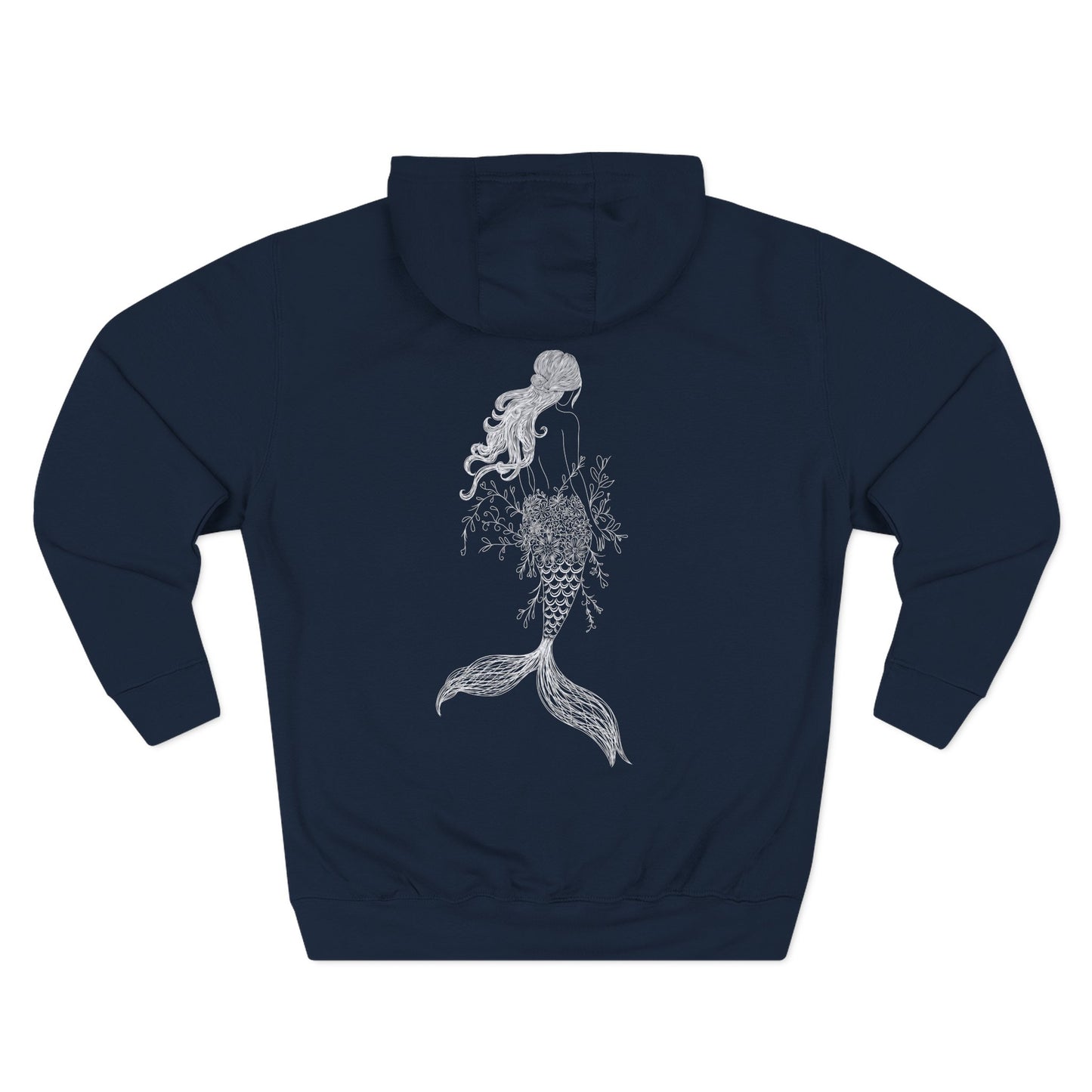Mermaid Camdyn Three-Panel Fleece Hoodie
