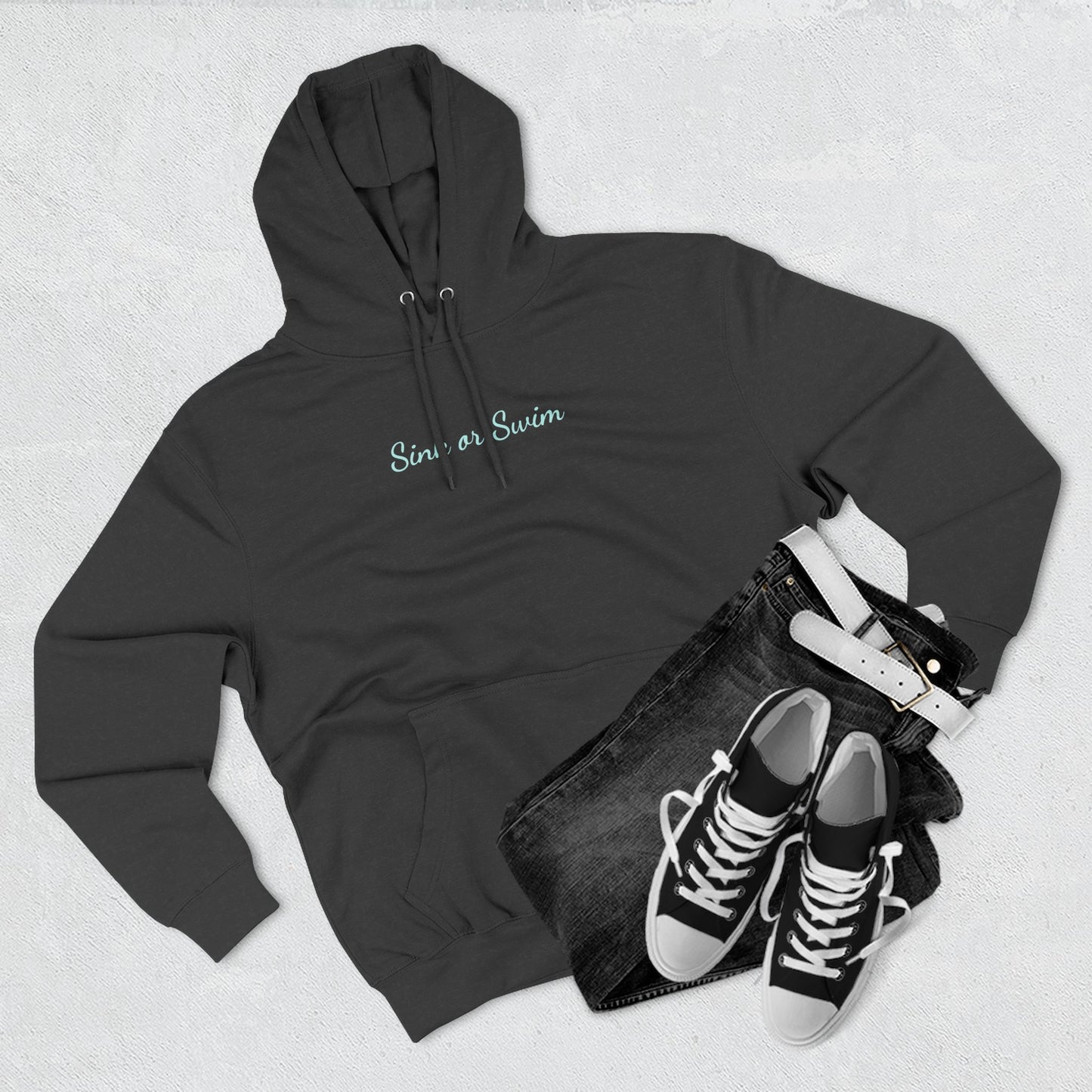 "Sink or Swim" Fleece Hoodie