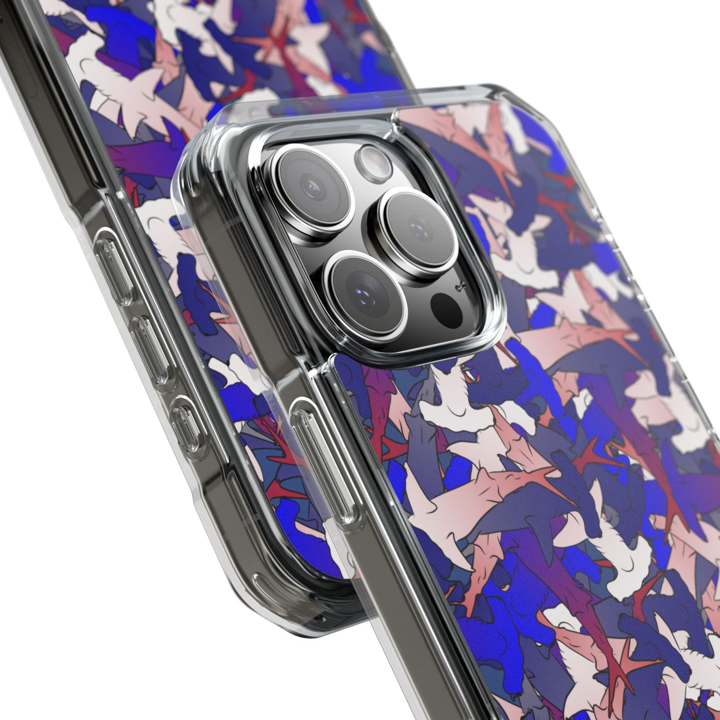 Hammerhead RWB camo Magnetic Clear Impact Cases