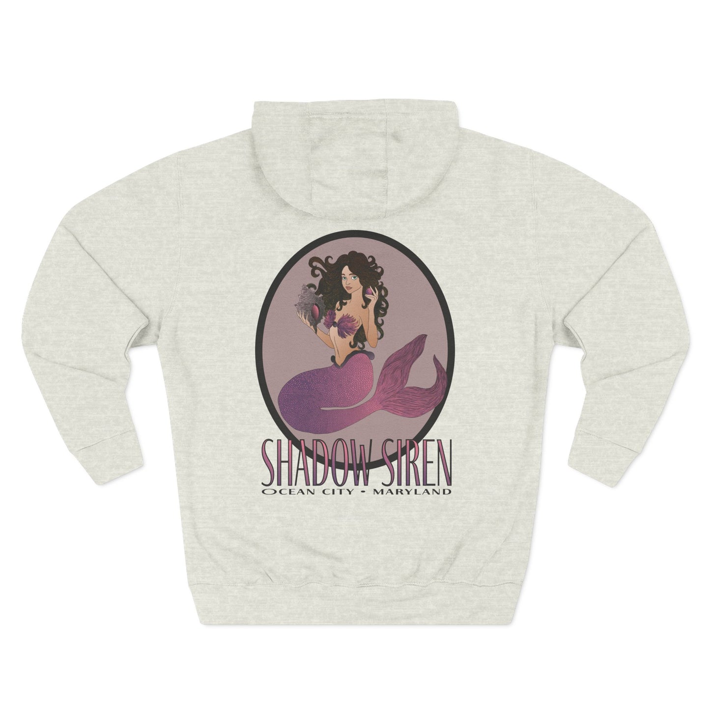 Mermaid Kimmy Hoodie — Ocean City Maryland Graphic Fleece