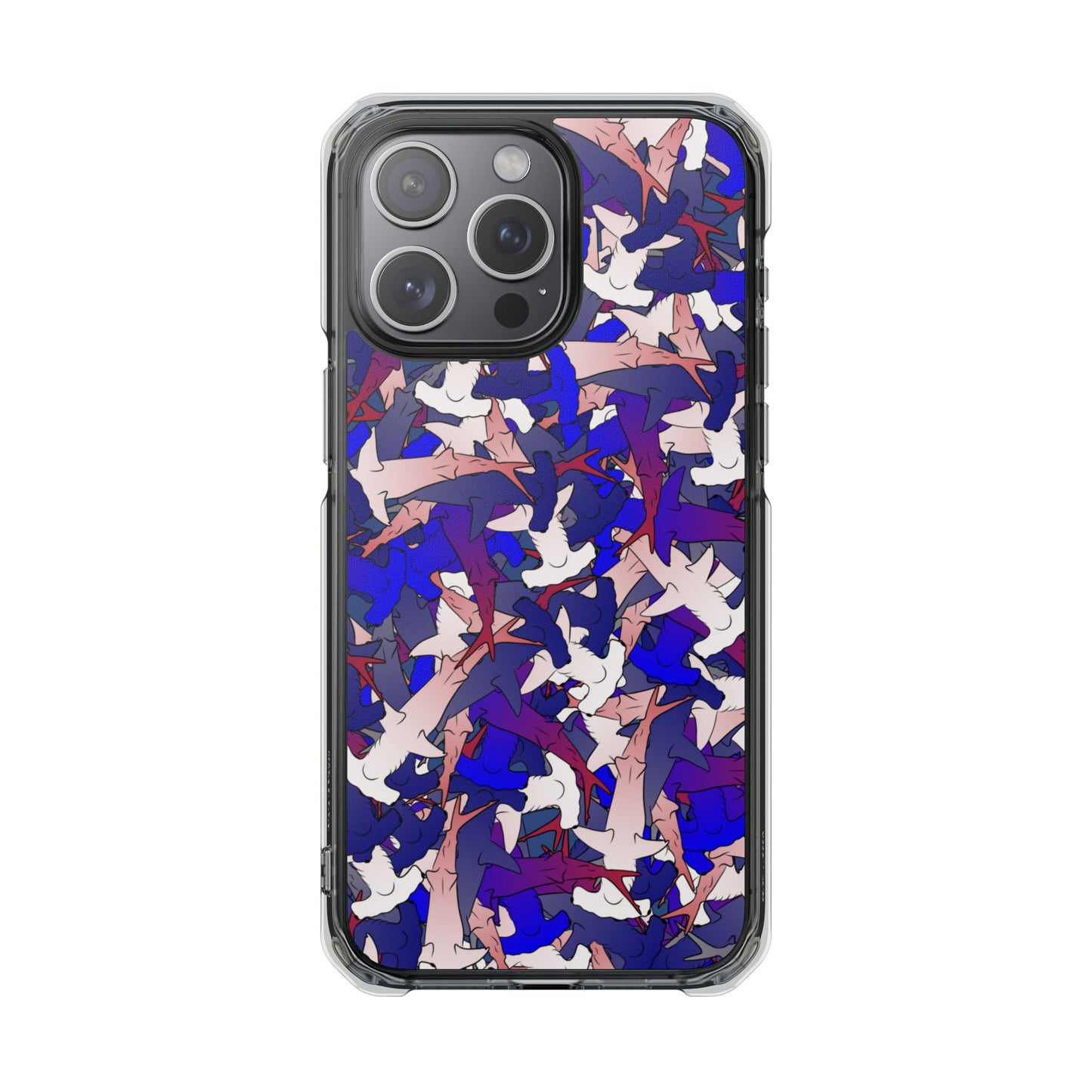 Hammerhead RWB camo Magnetic Clear Impact Cases