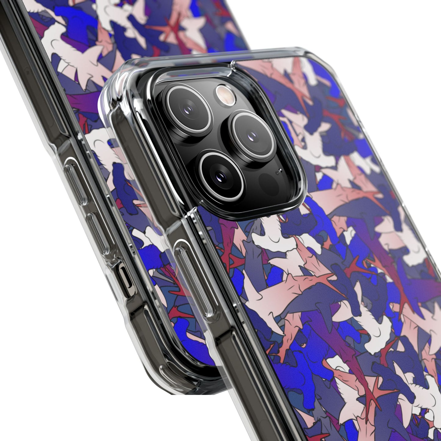 Hammerhead RWB camo Magnetic Clear Impact Cases