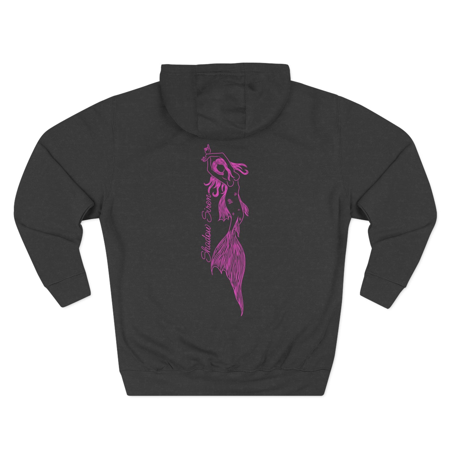Minimalist Mermaid Fleece Hoodie