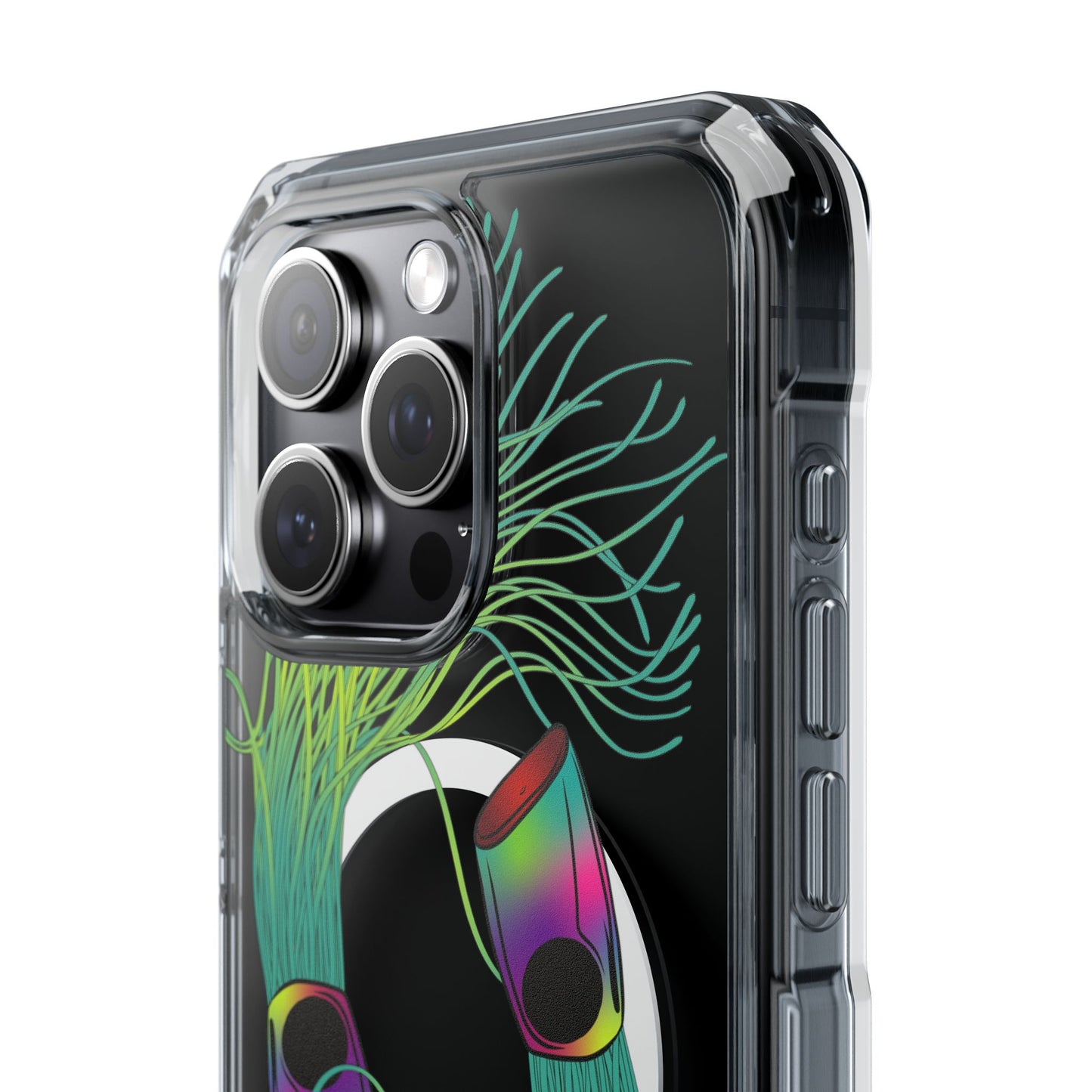 Lured Magnetic Clear Impact Cases
