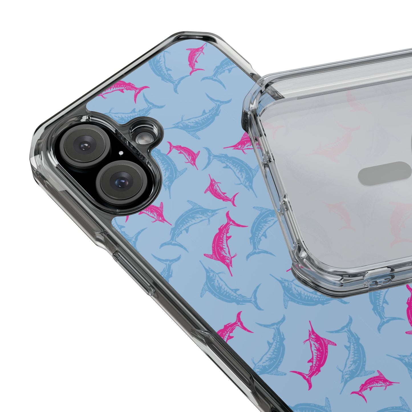 Release Repeat Magnetic Clear Impact Cases