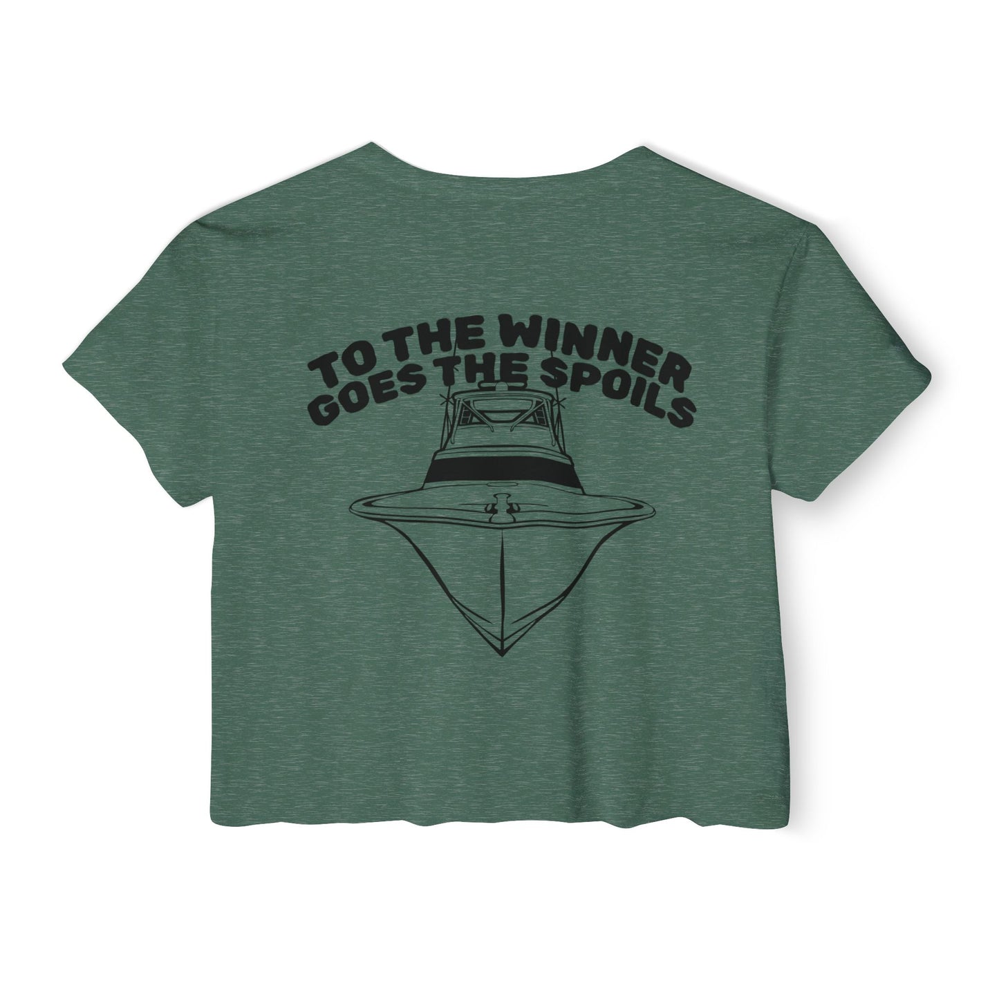 Motivational Speech Women's Festival Crop Top