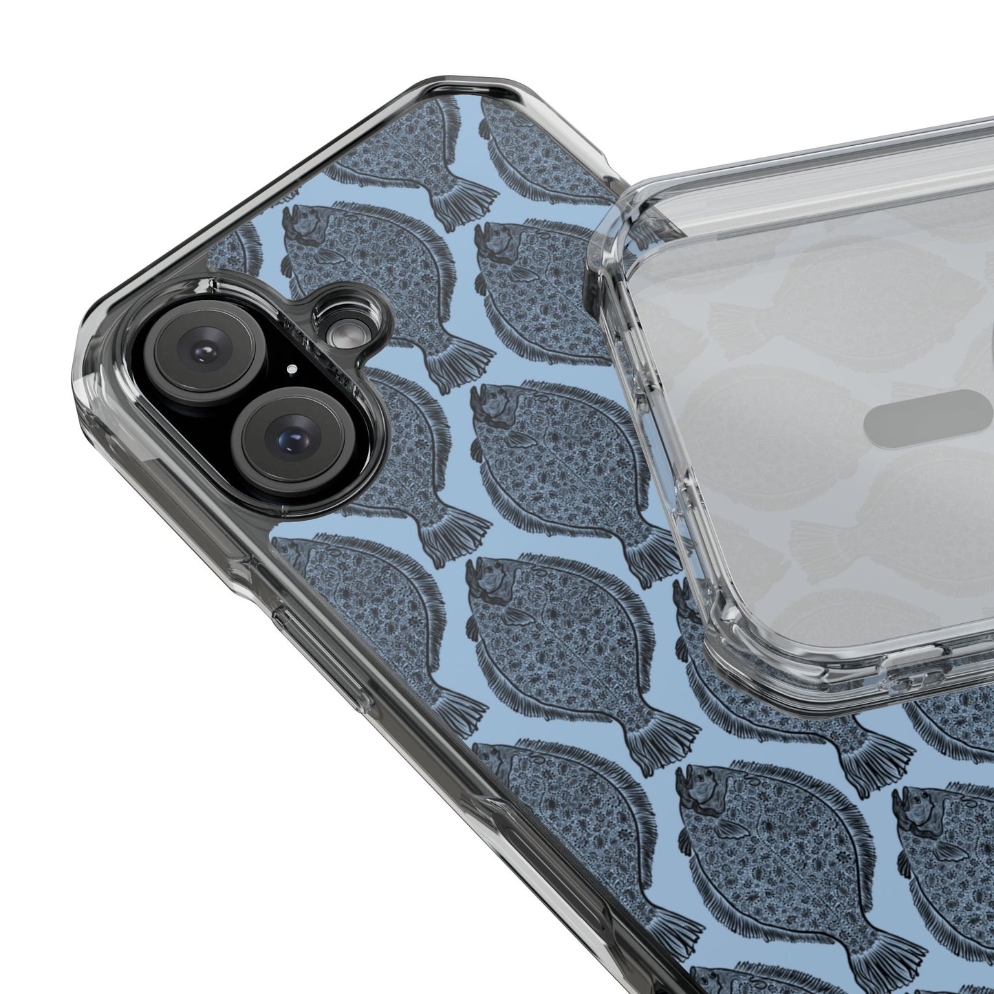 Get Sum Flounder Repeat Magnetic Clear Impact Cases