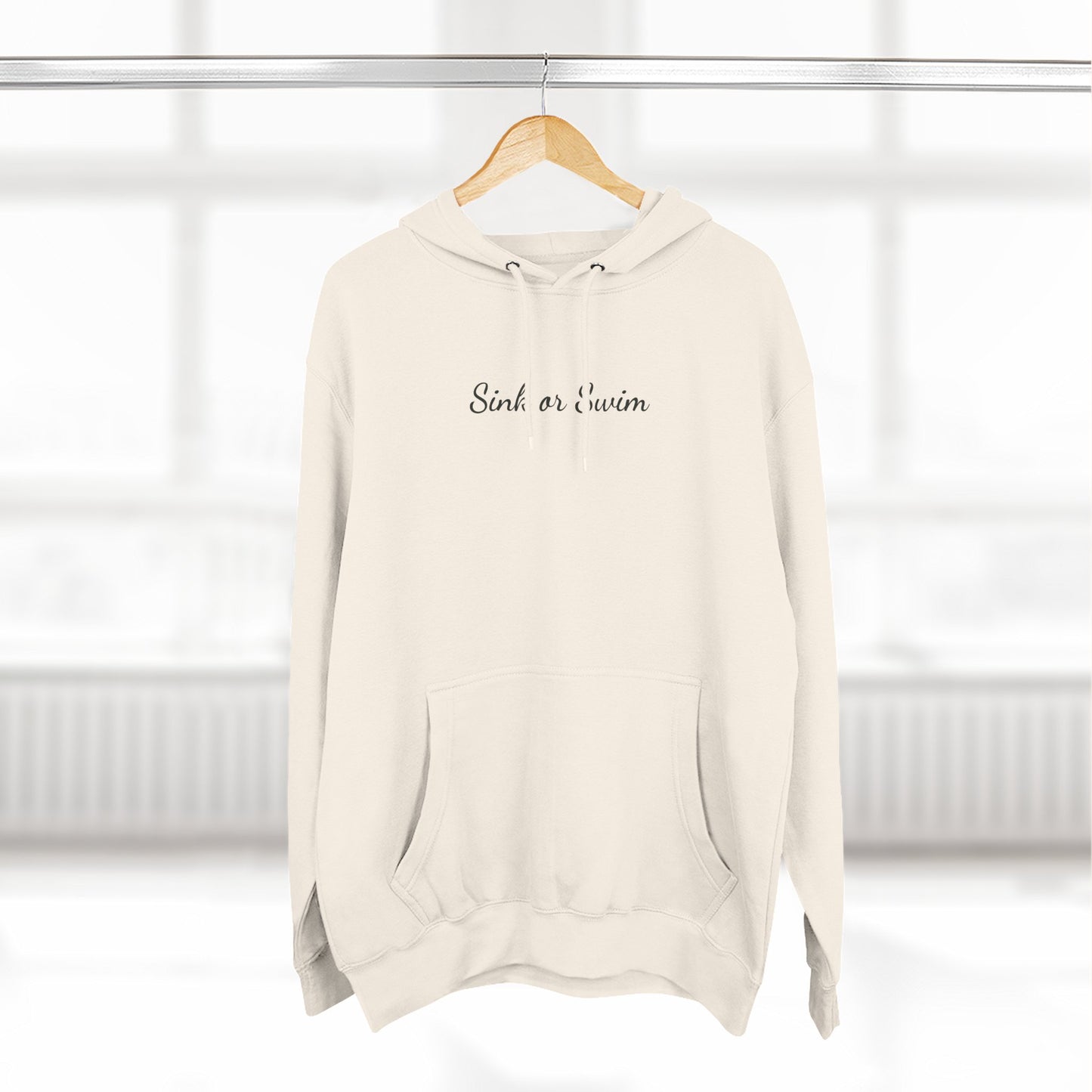 "Sink or Swim" Fleece Hoodie