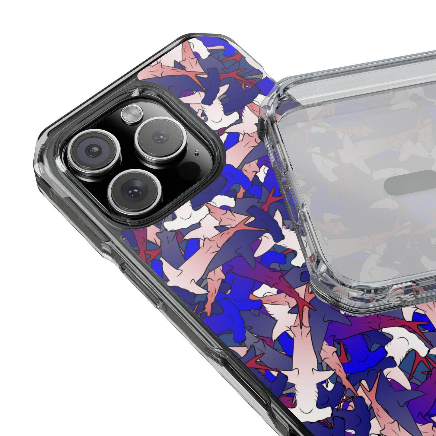 Hammerhead RWB camo Magnetic Clear Impact Cases